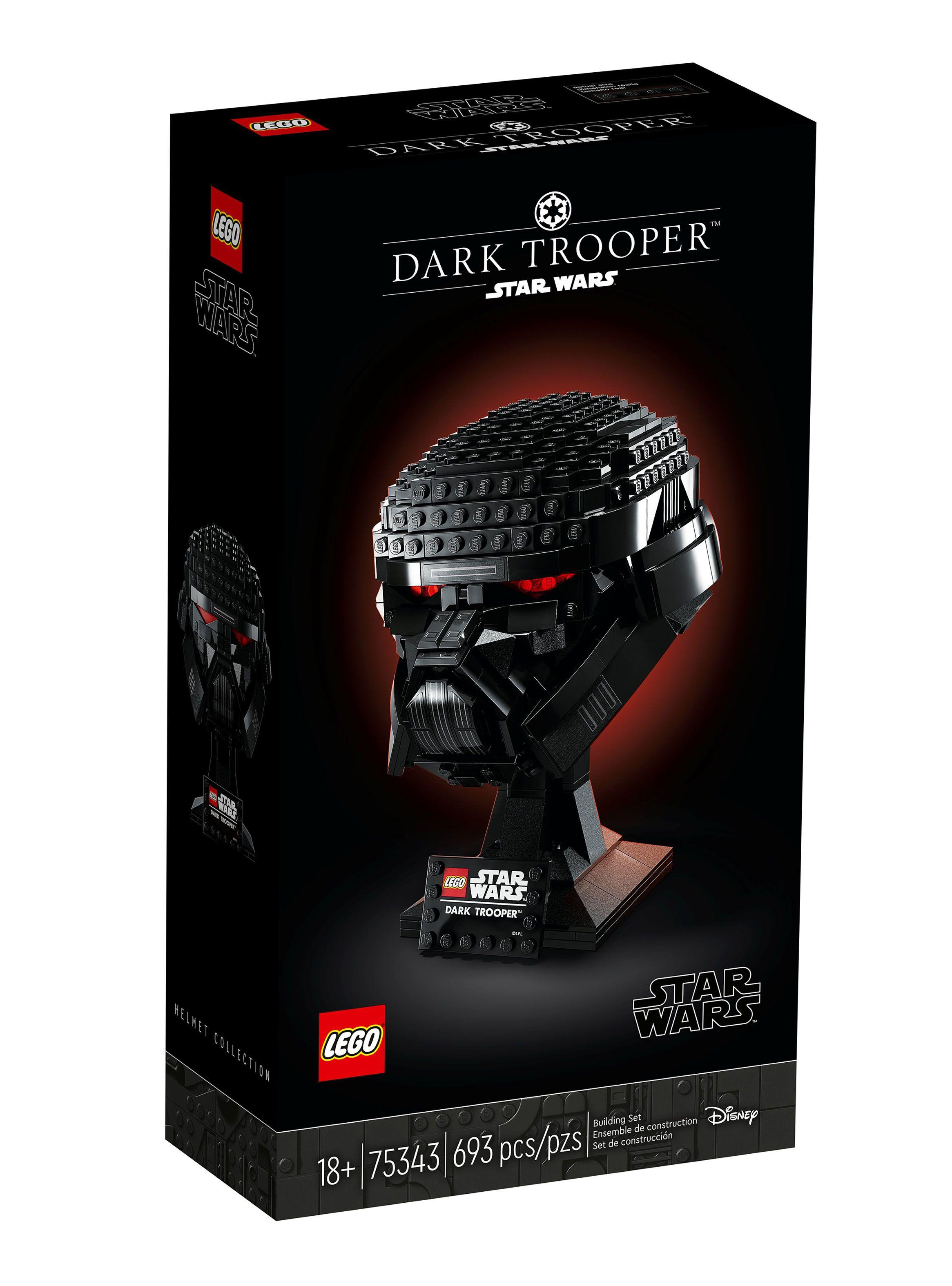 Juego Armable Star Wars Casco de Trooper Oscuro-0