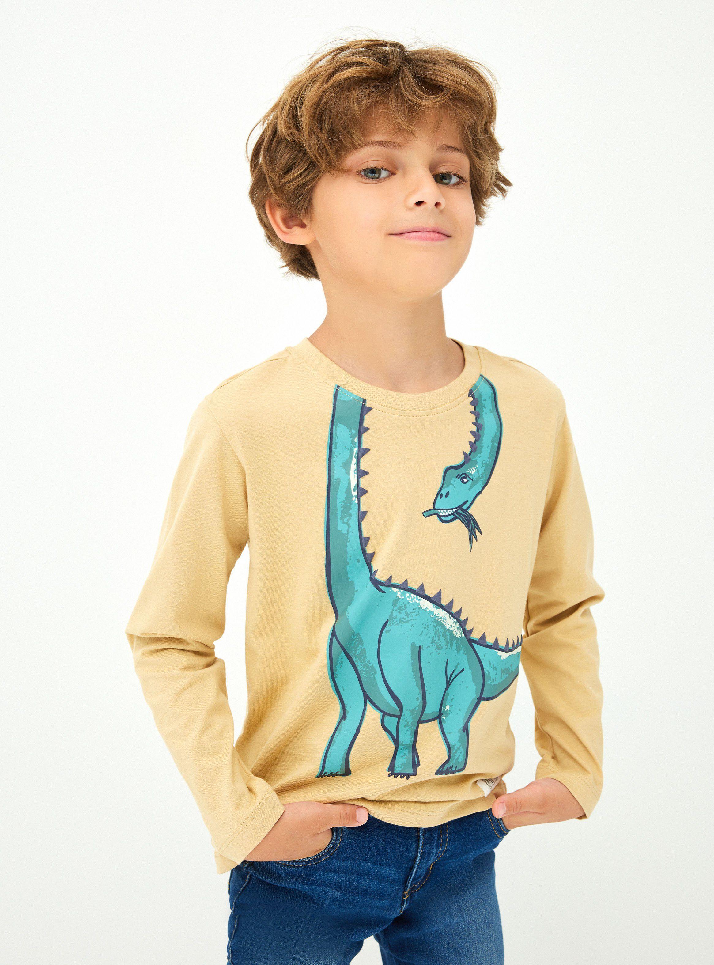 Polera con Estampado Roarsome Dinosaurios-0