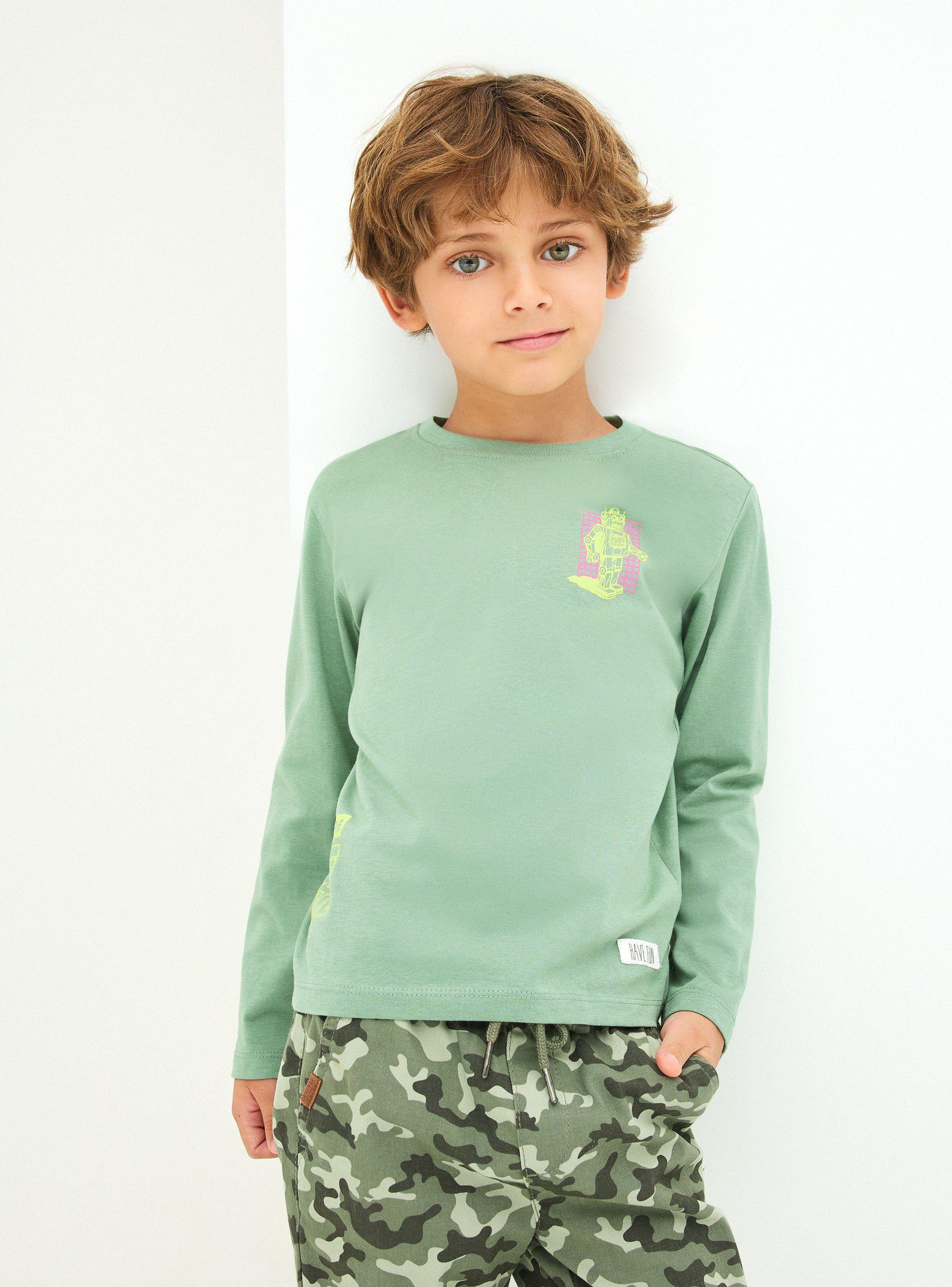 Polera con Estampado Roarsome Dinosaurios-0