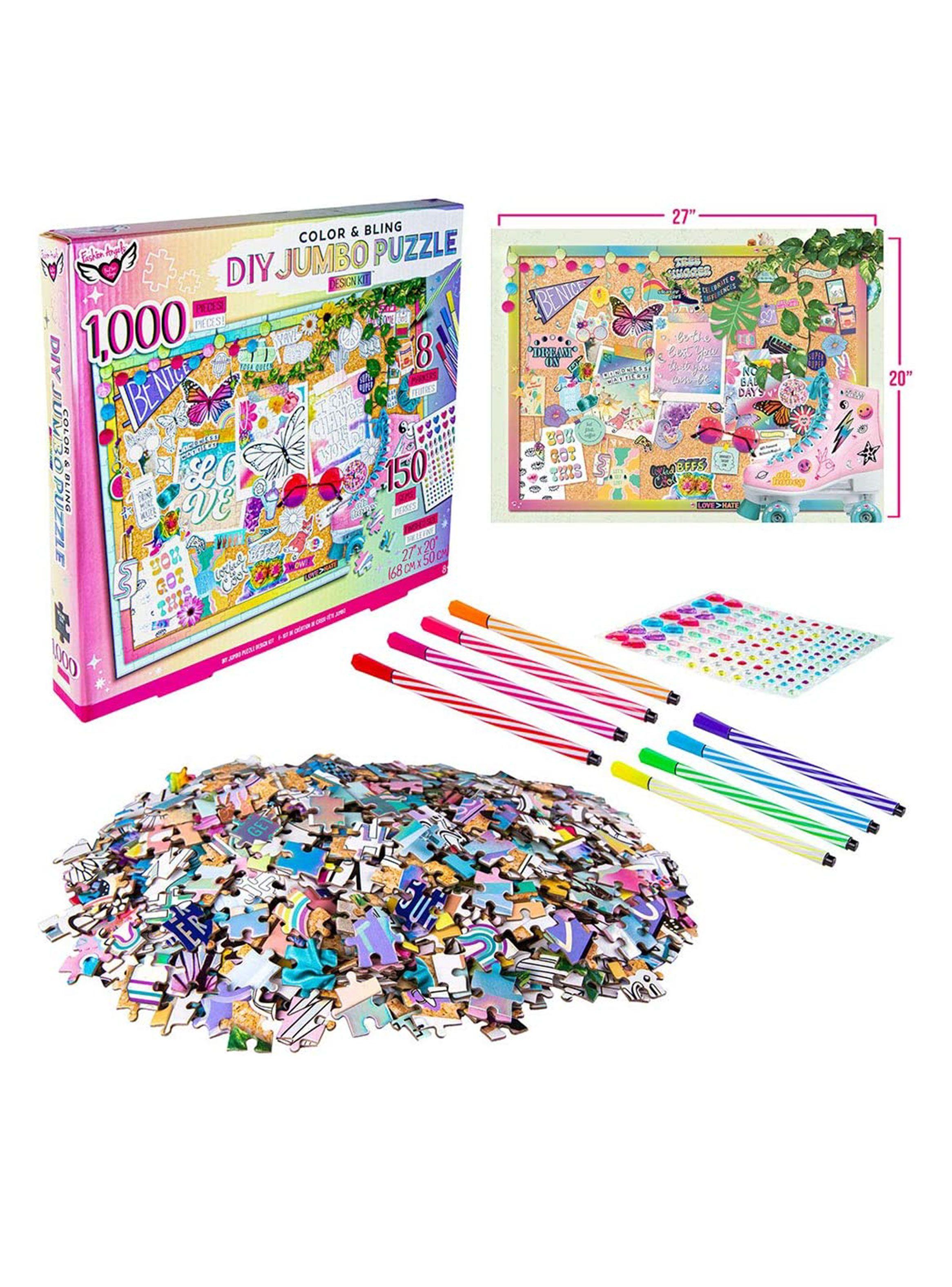 Colorea y Decora Puzzle 1000 Piezas-1
