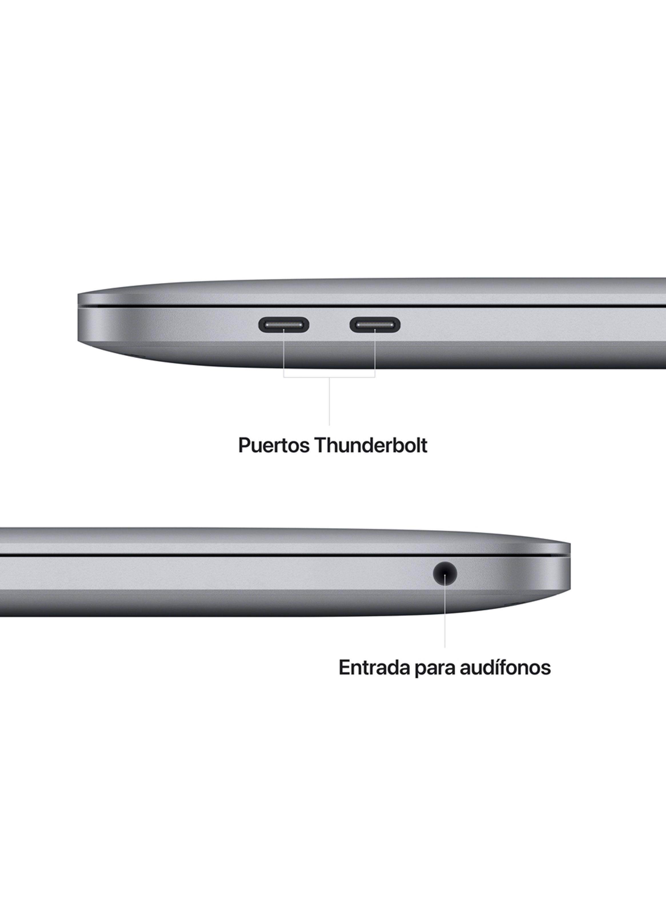 MacBook Pro 13.3" Chip M2 8GB RAM 256GB SSD Color Gris Espacial-4