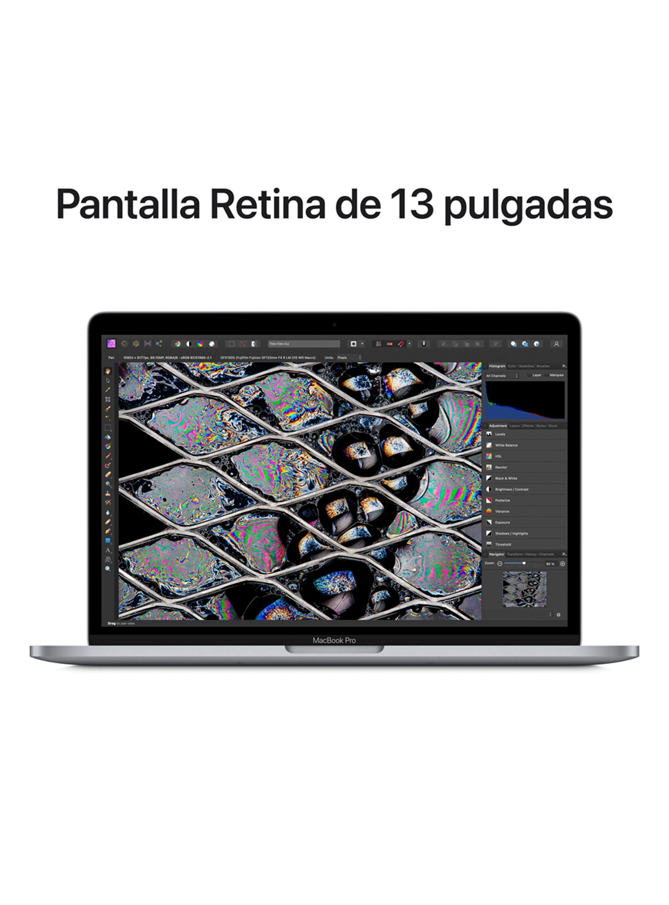 MacBook Pro 13.3" Chip M2 8GB RAM 256GB SSD Color Gris Espacial-2