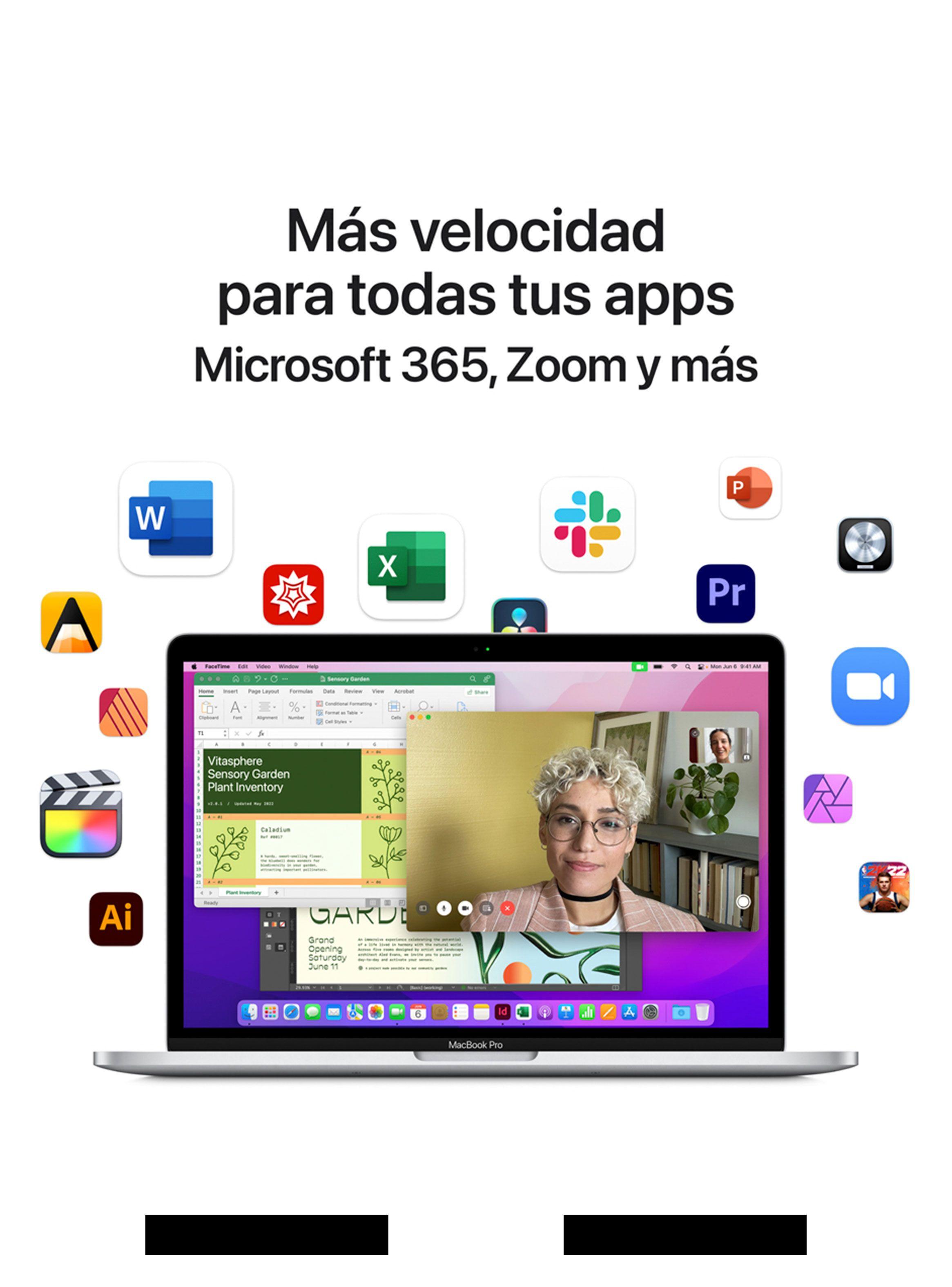 MacBook Pro 13.3" Chip M2 8GB RAM 512GB SSD Color Plata-7