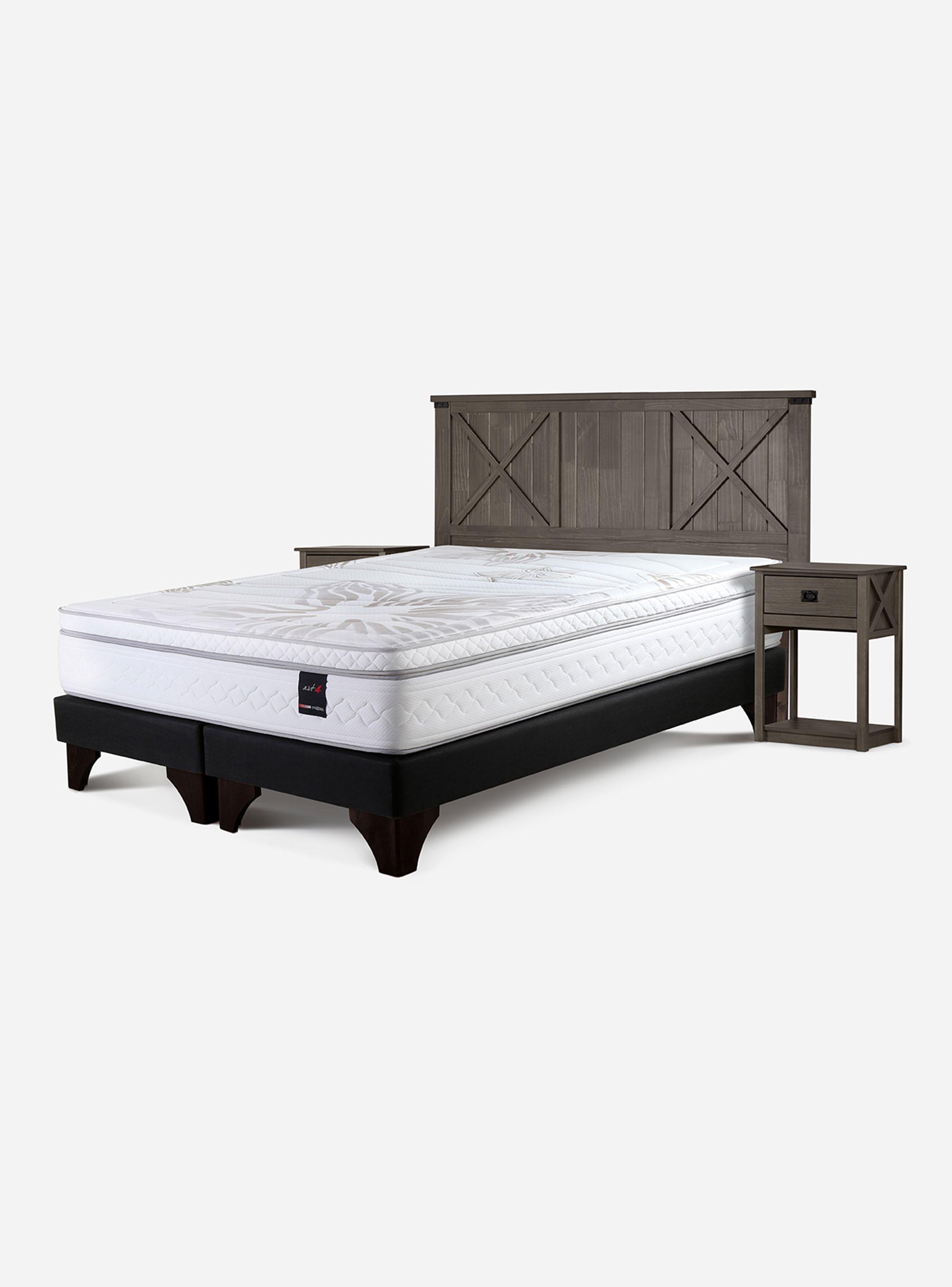 Cama Art 4 2 Plazas Base Dividida Ray-0