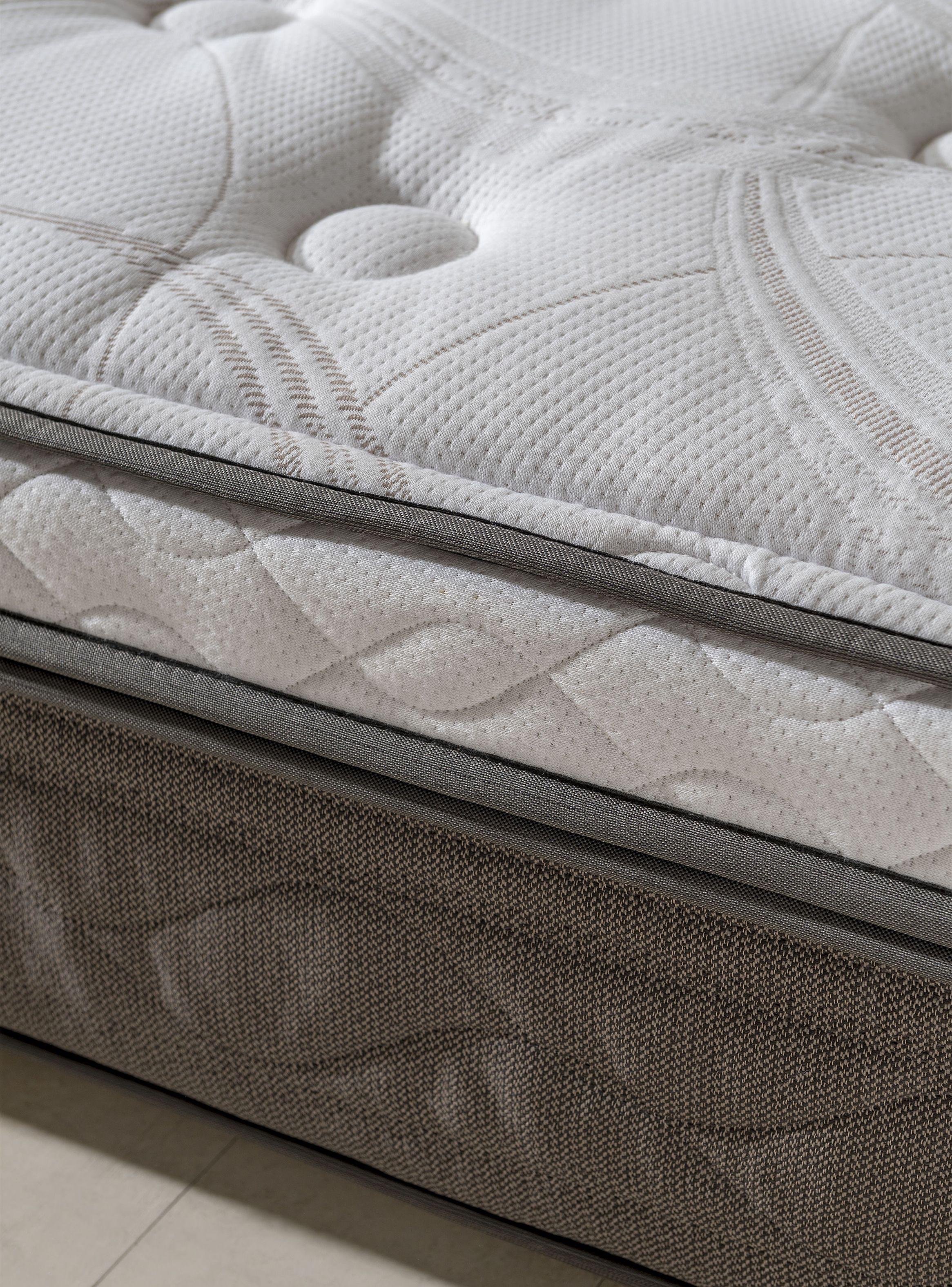 Cama Europea New Style 6 2 Plazas Base Dividida + Set de Muebles Anna-6