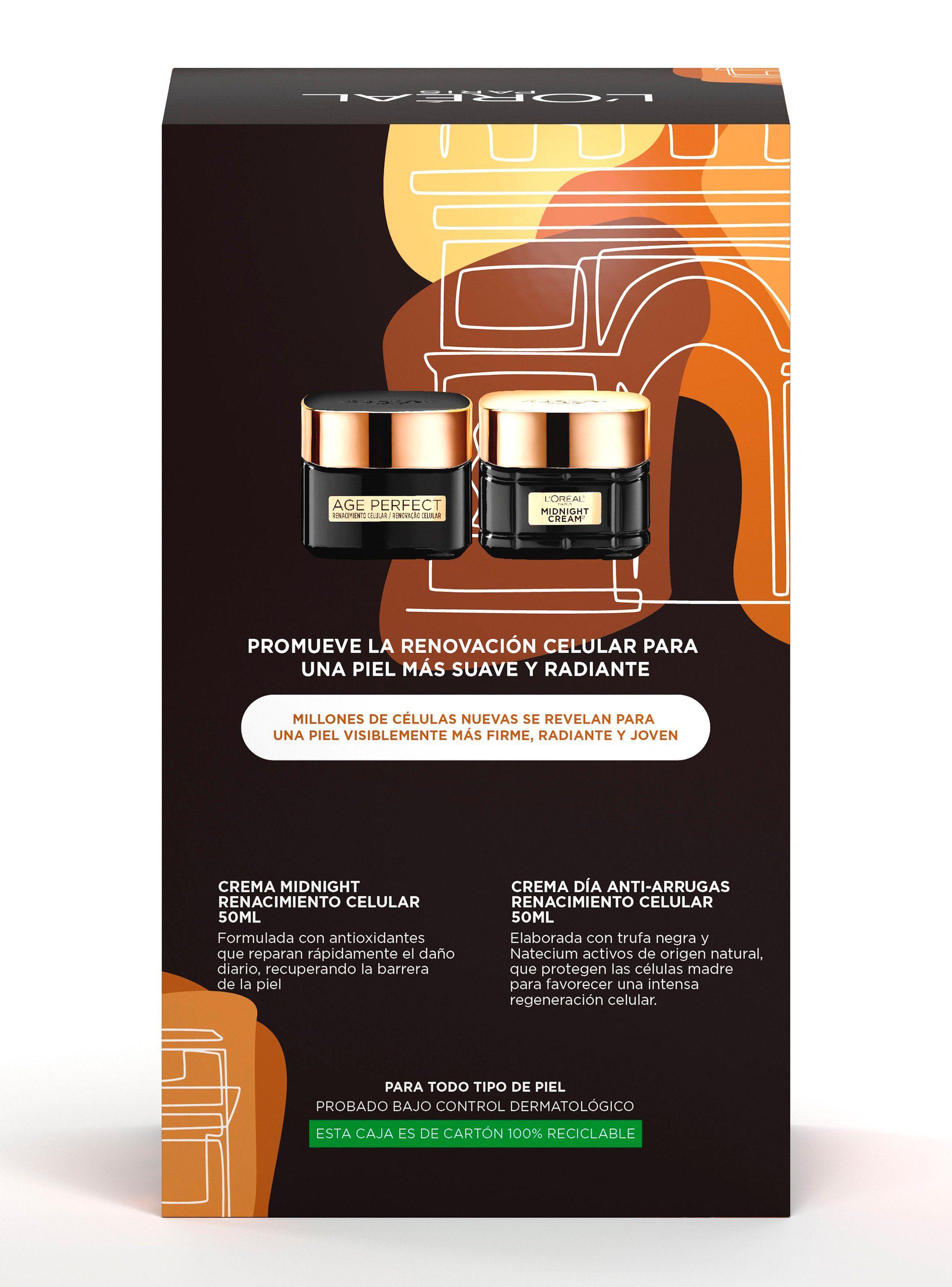 Pack Anti-Arrugas Age Perfect Renacimiento Celular Día + Noche de L'Oréal Paris-2