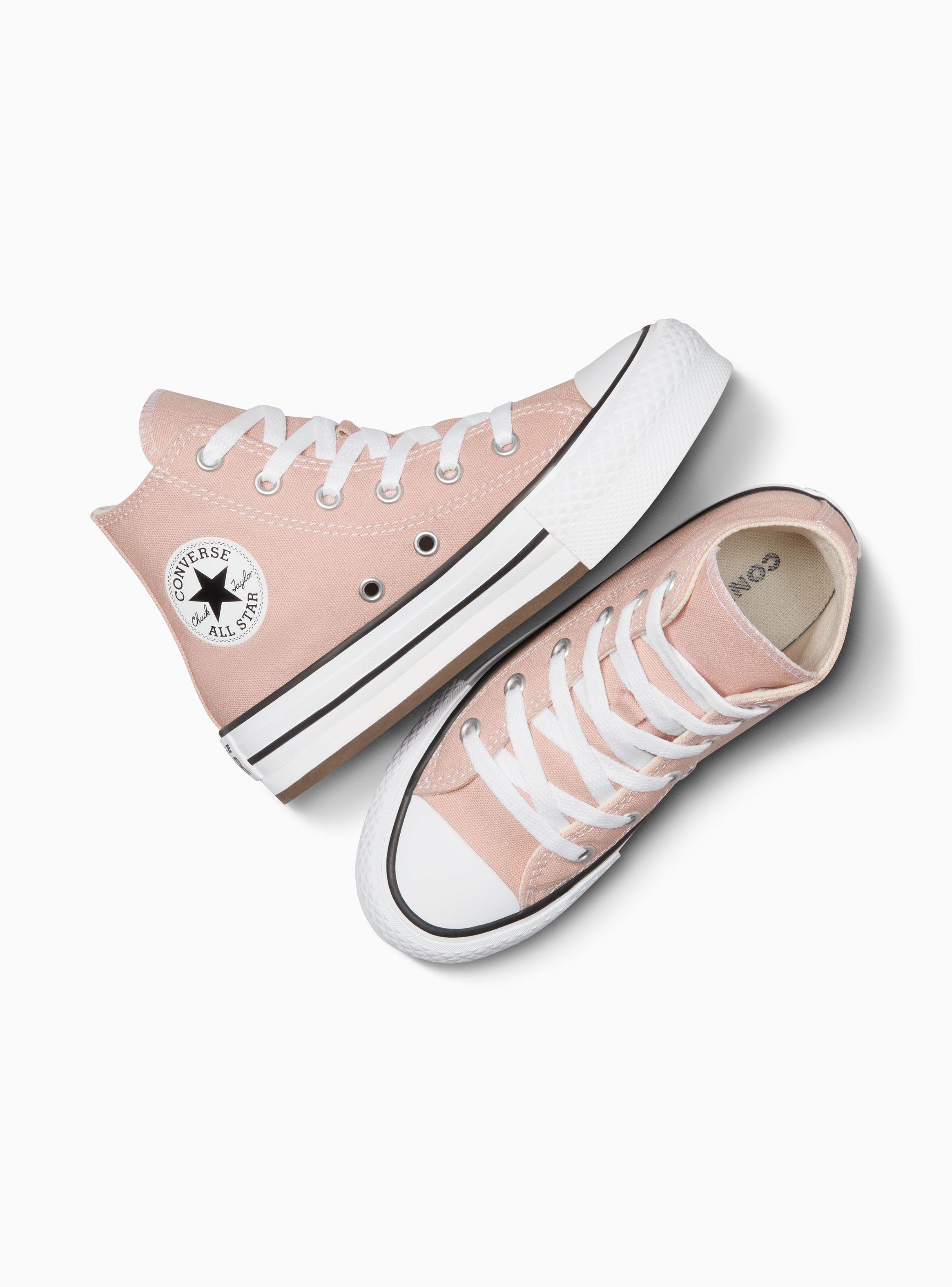 Zapatilla Urbana Chuck Pink Niña All Star Eva Lift-1