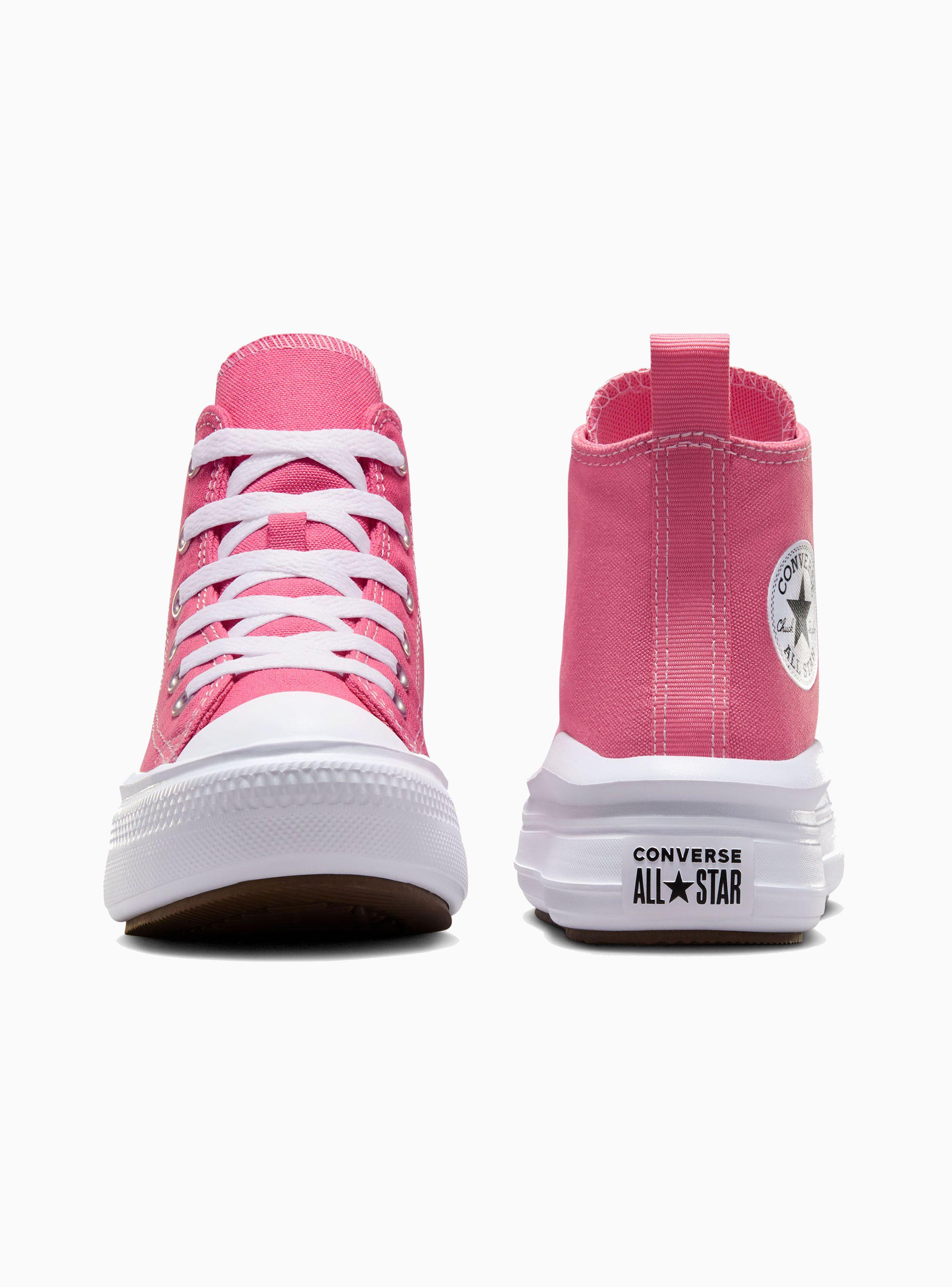 Zapatilla Urbana Pink Chuck Taylor All Star Move Niña-3