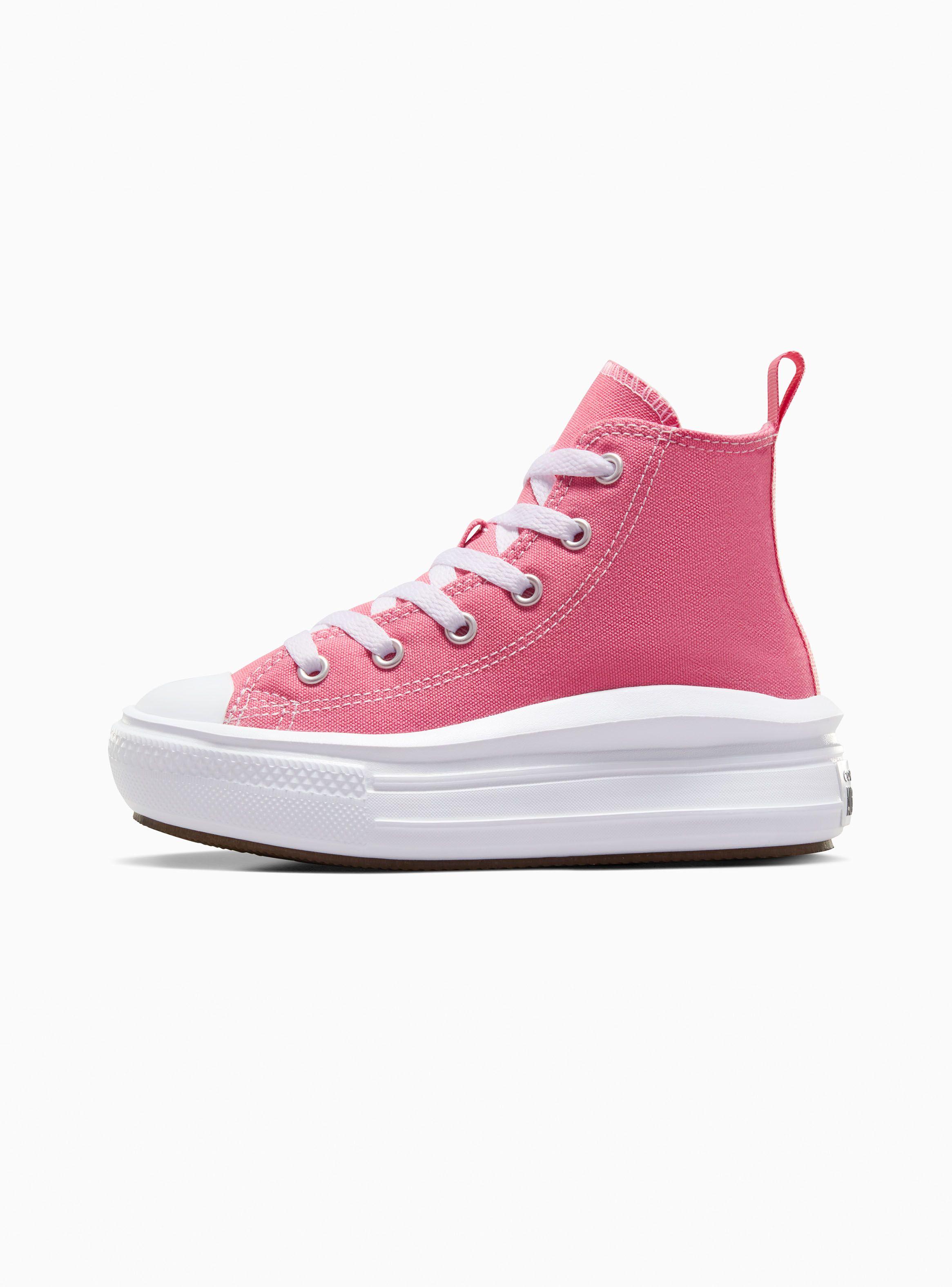 Zapatilla Urbana Pink Chuck Taylor All Star Move Niña-1
