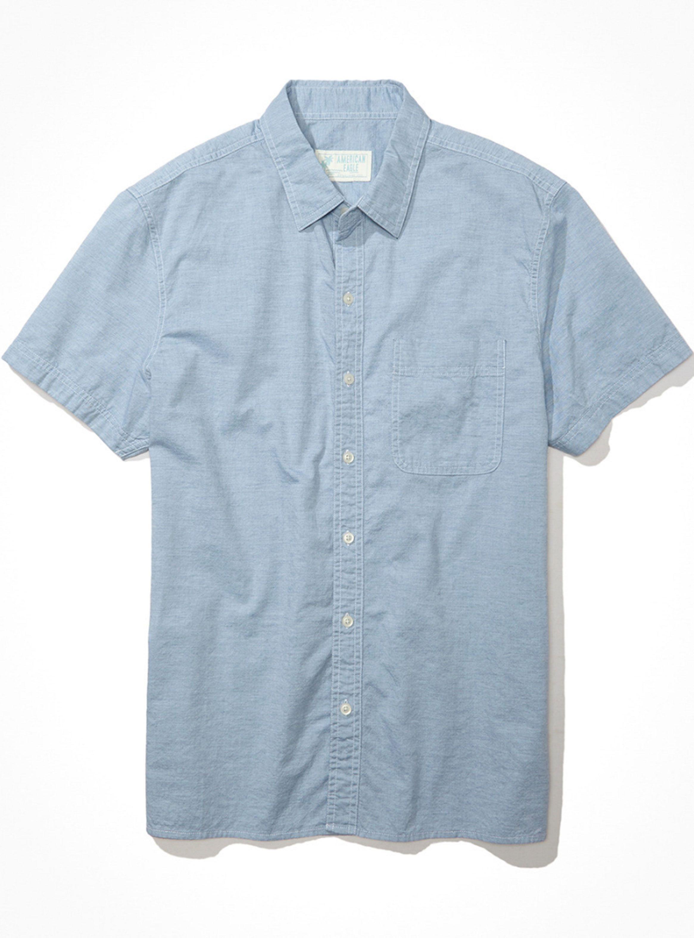 Camisa Botones Resort Manga Corta-1