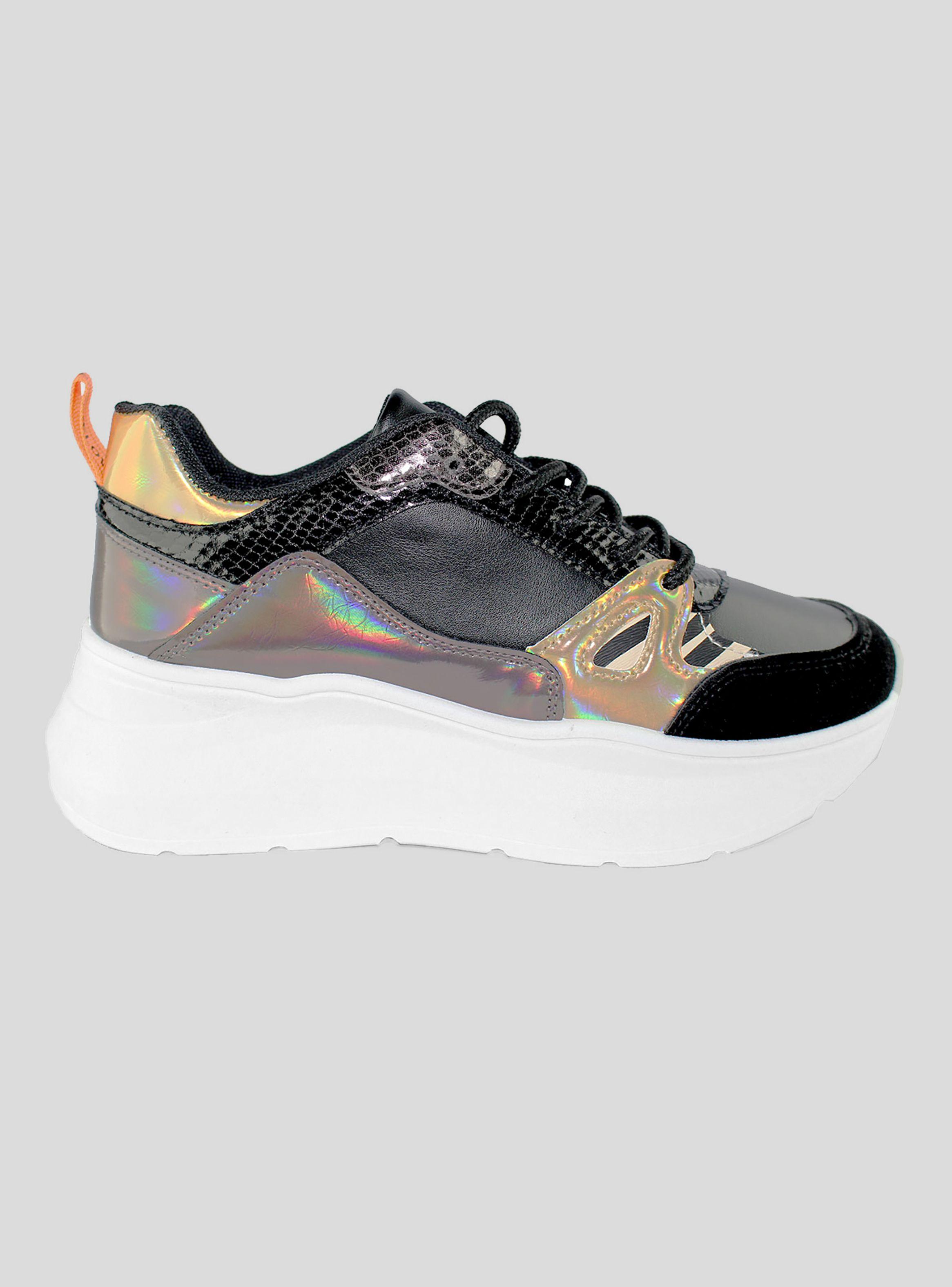 Zapatilla Urbana Takones Mujer Holografic-0