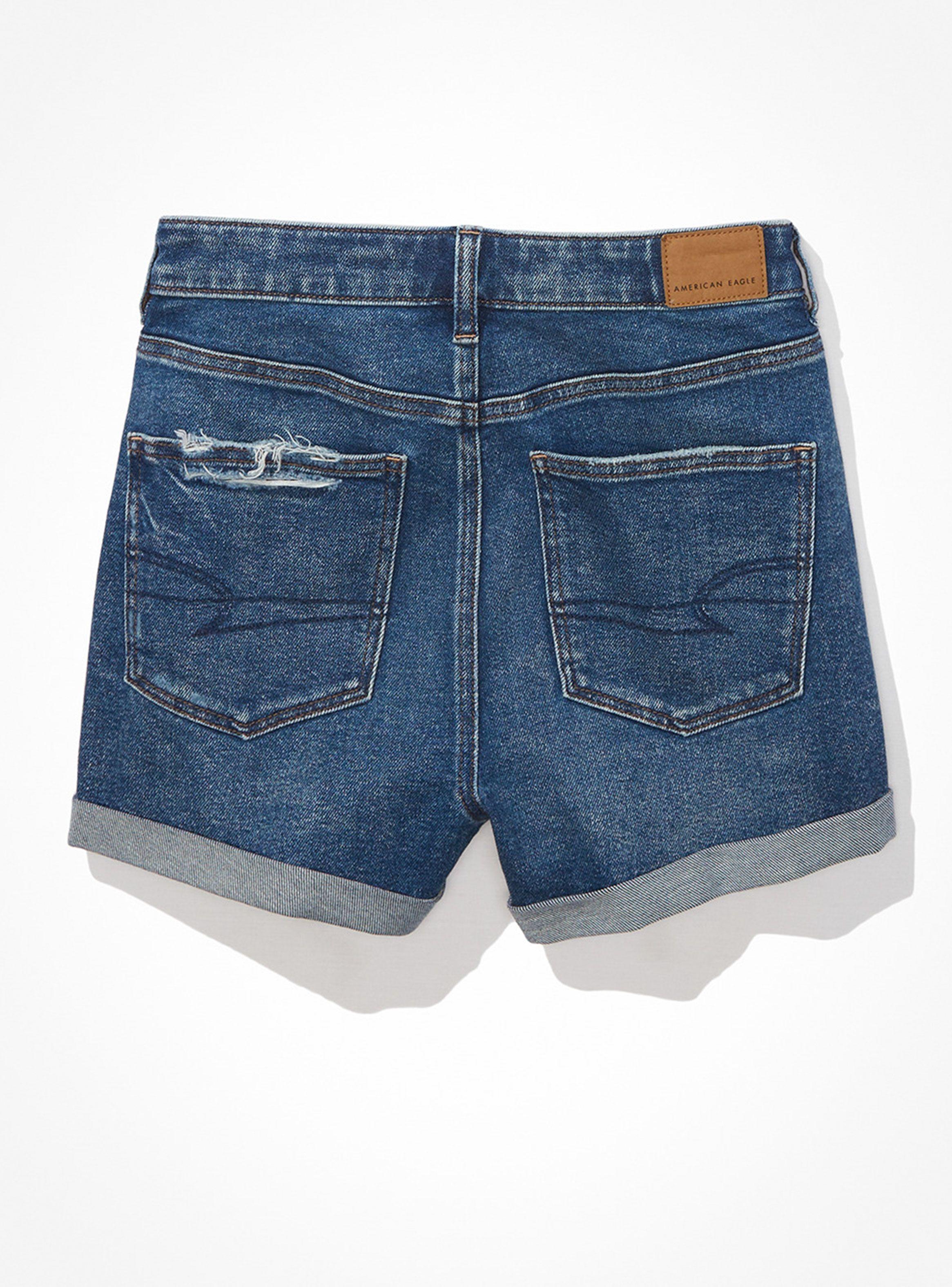 Denim Mom Short Stretch Cruzados-4