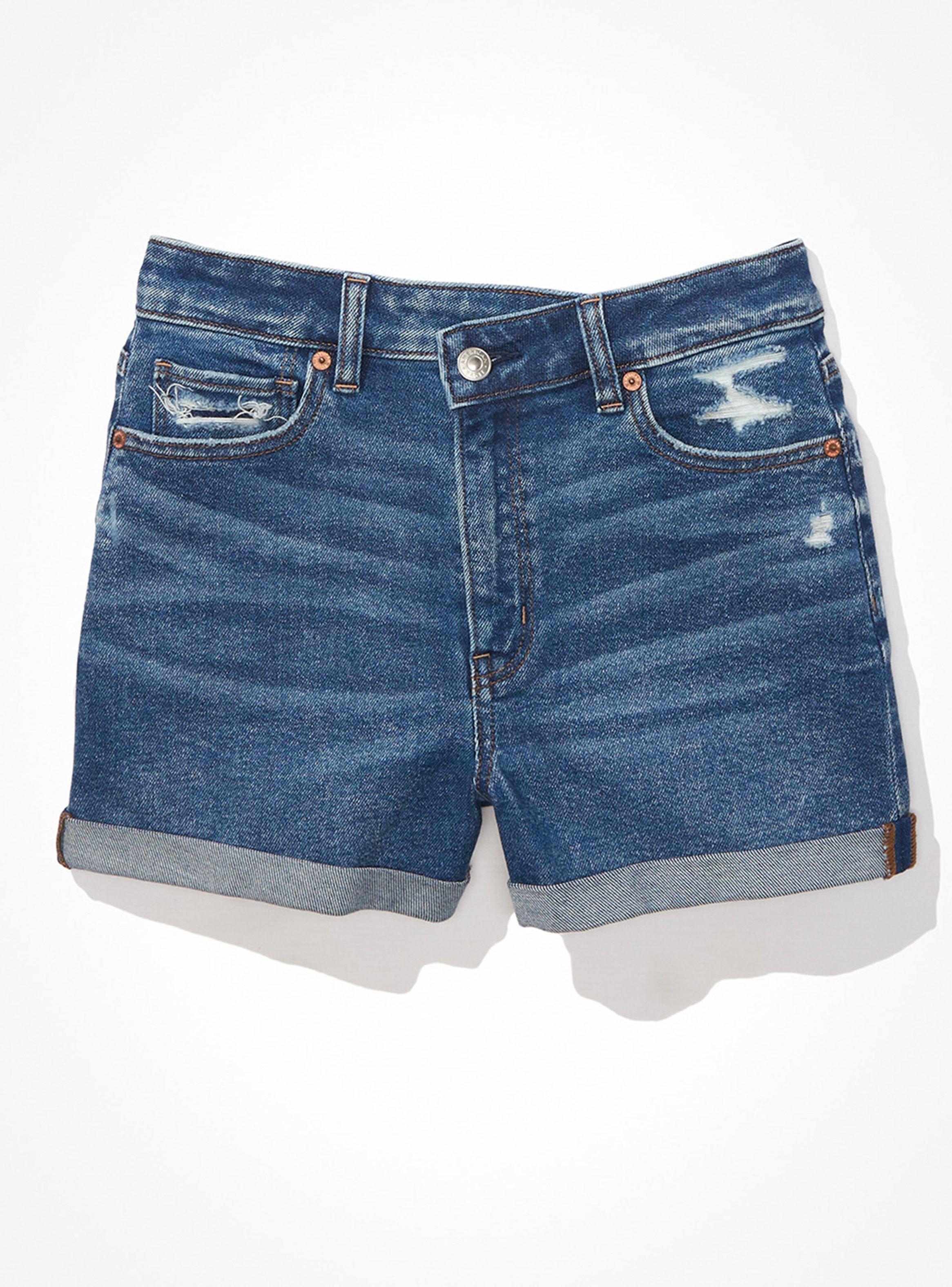 Denim Mom Short Stretch Cruzados-3