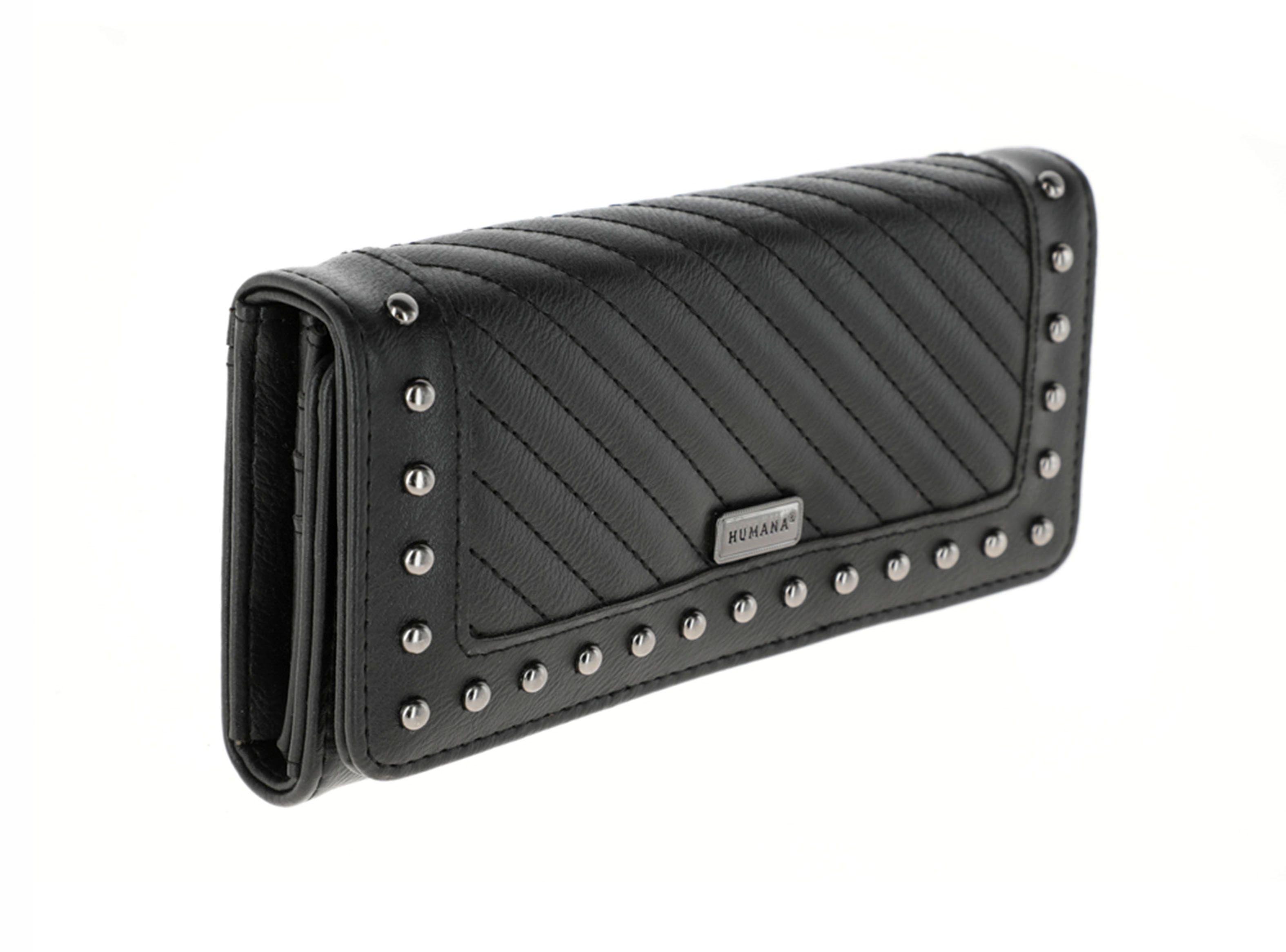 Billetera Quilt Negro Humana-1