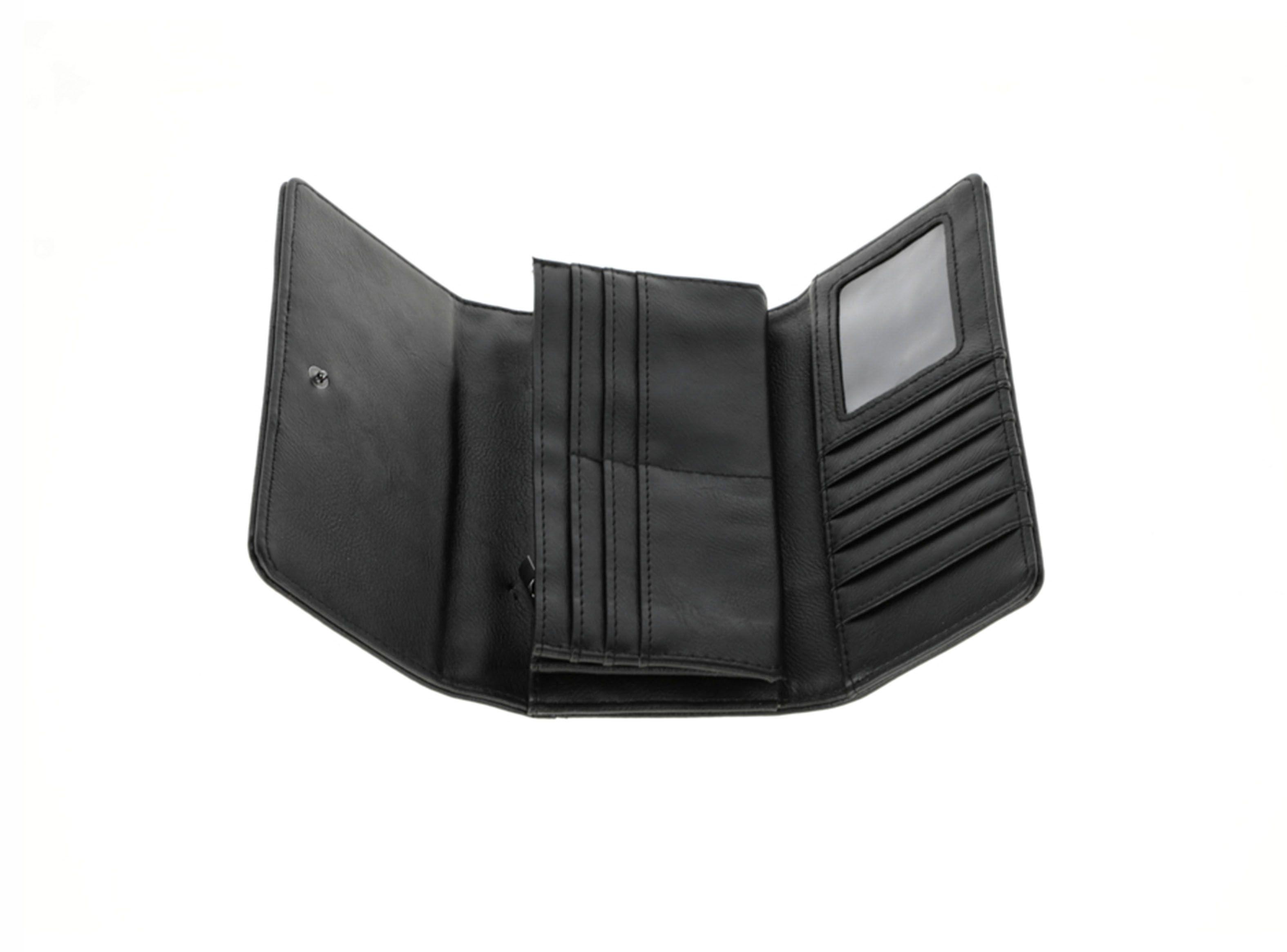 Billetera Quilt Negro Humana-2