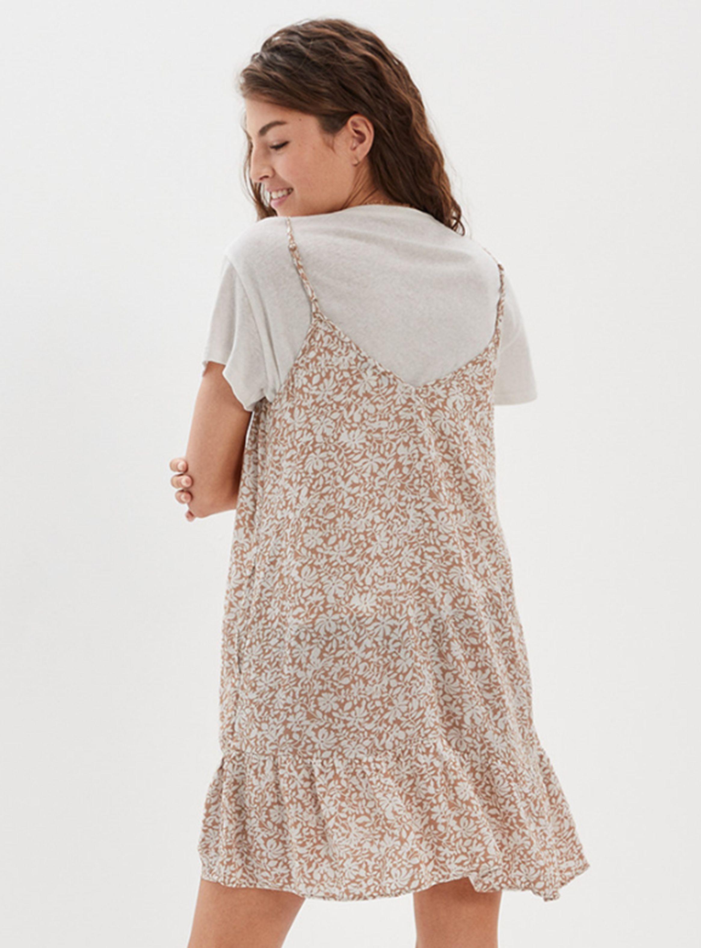 Vestido Mini Babydoll Floreado-1