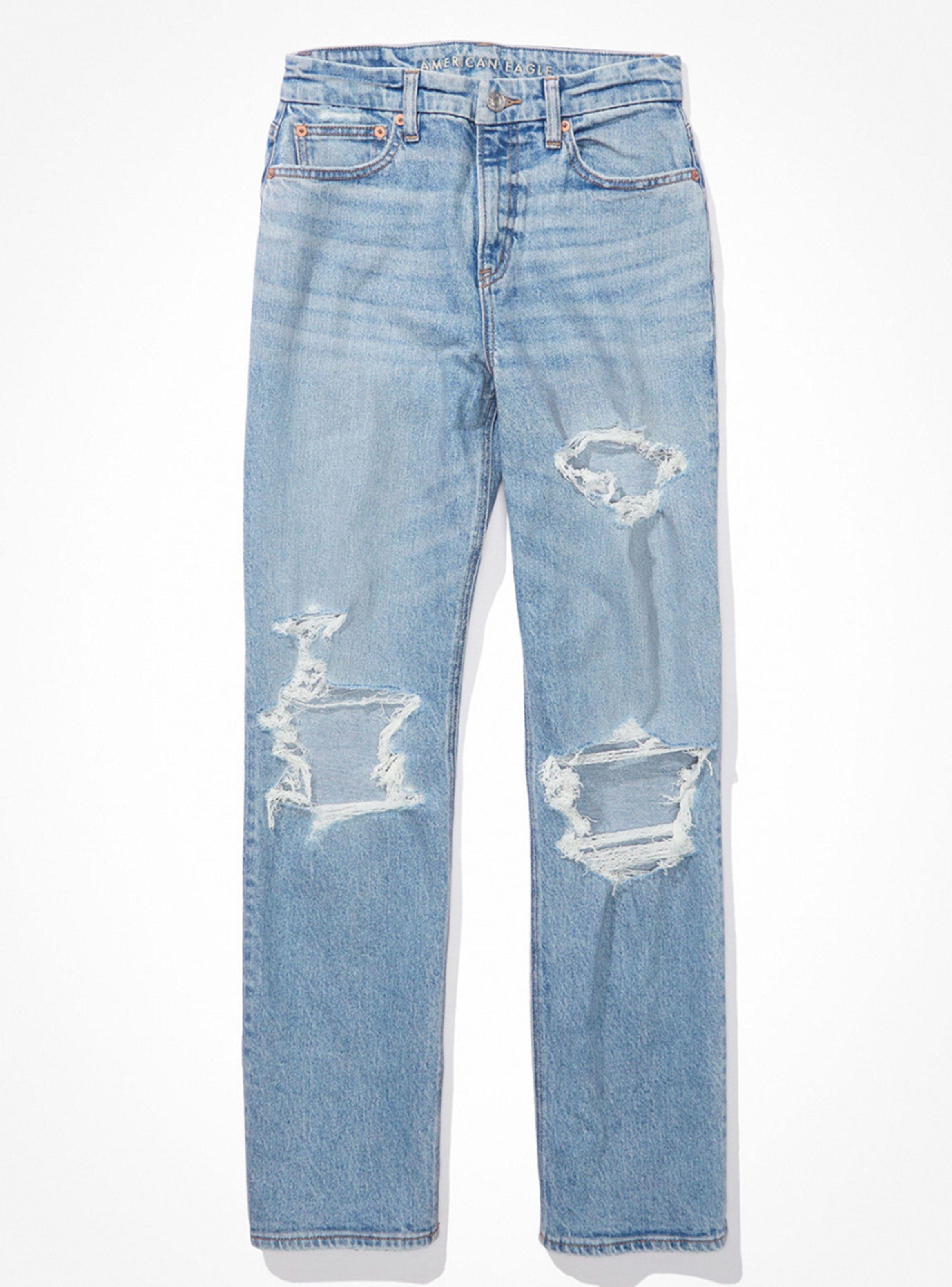 Jeans Curvy '90s Straight Stretch Ripped-3