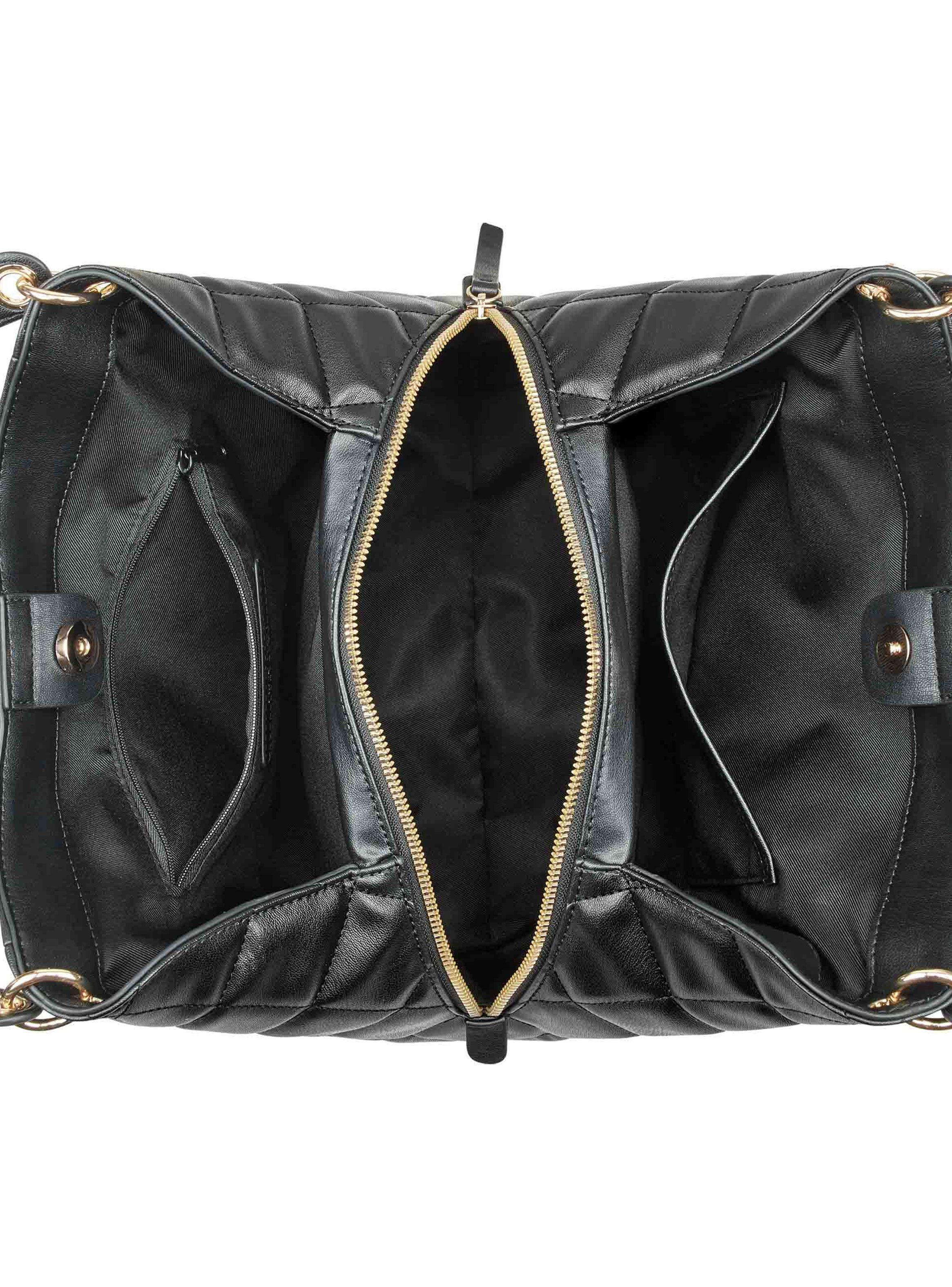 Cartera de Hombro Meara Negro-4