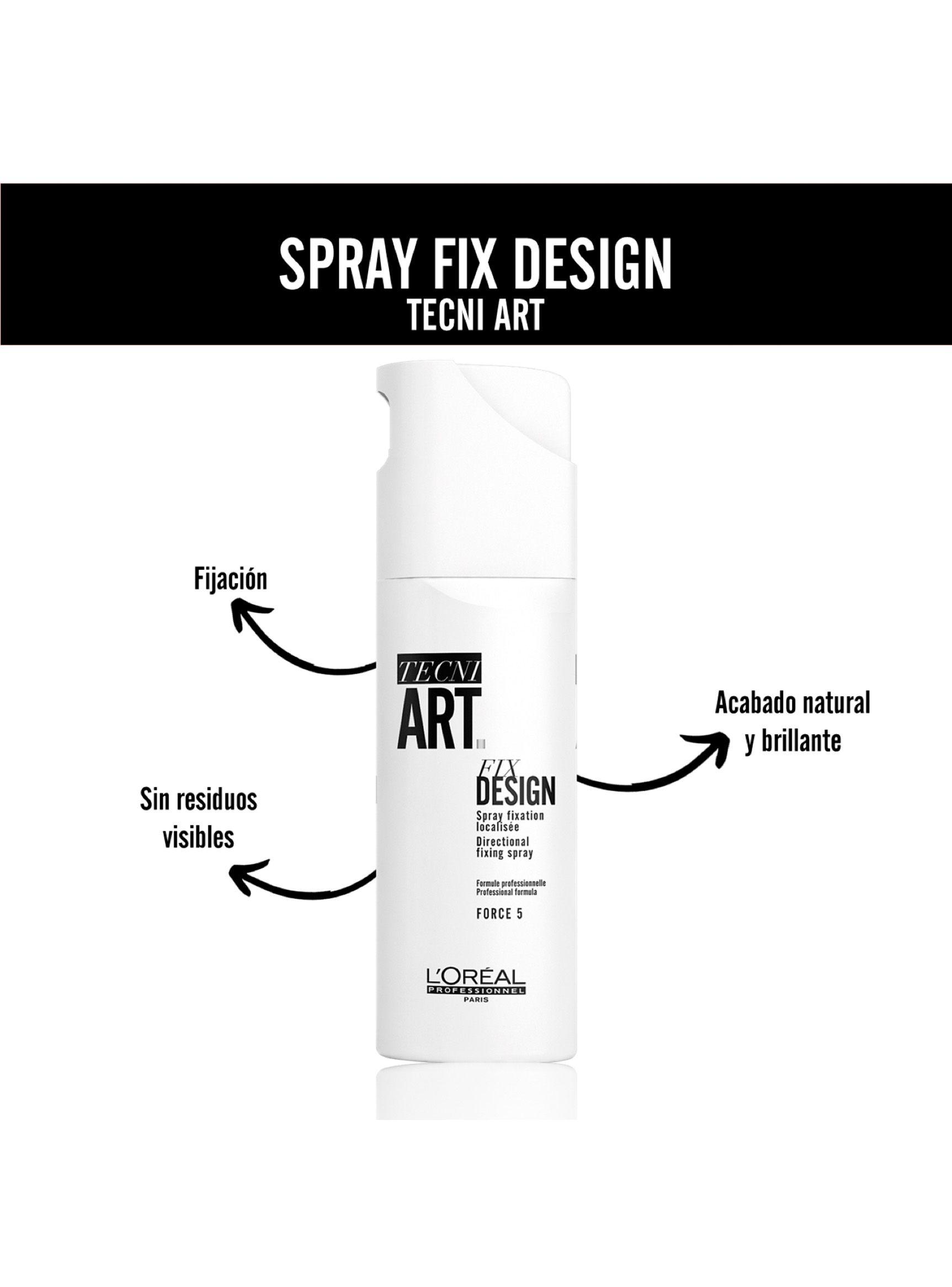 Spray L'Oréal Professionnel Fijador Fix Design Tecni Art 200 ml-1