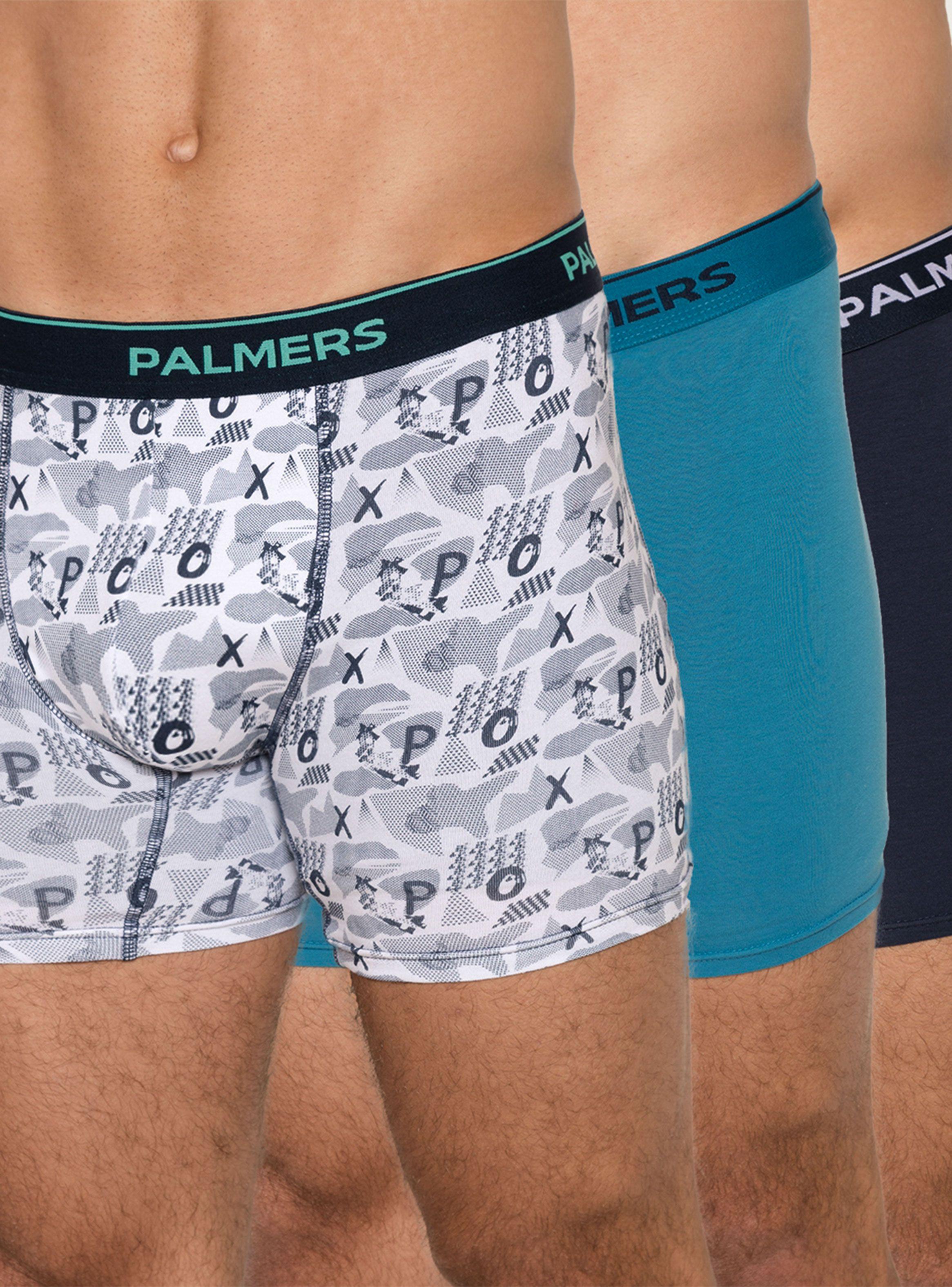 Tripack Boxer Calce Largo Algodón-0