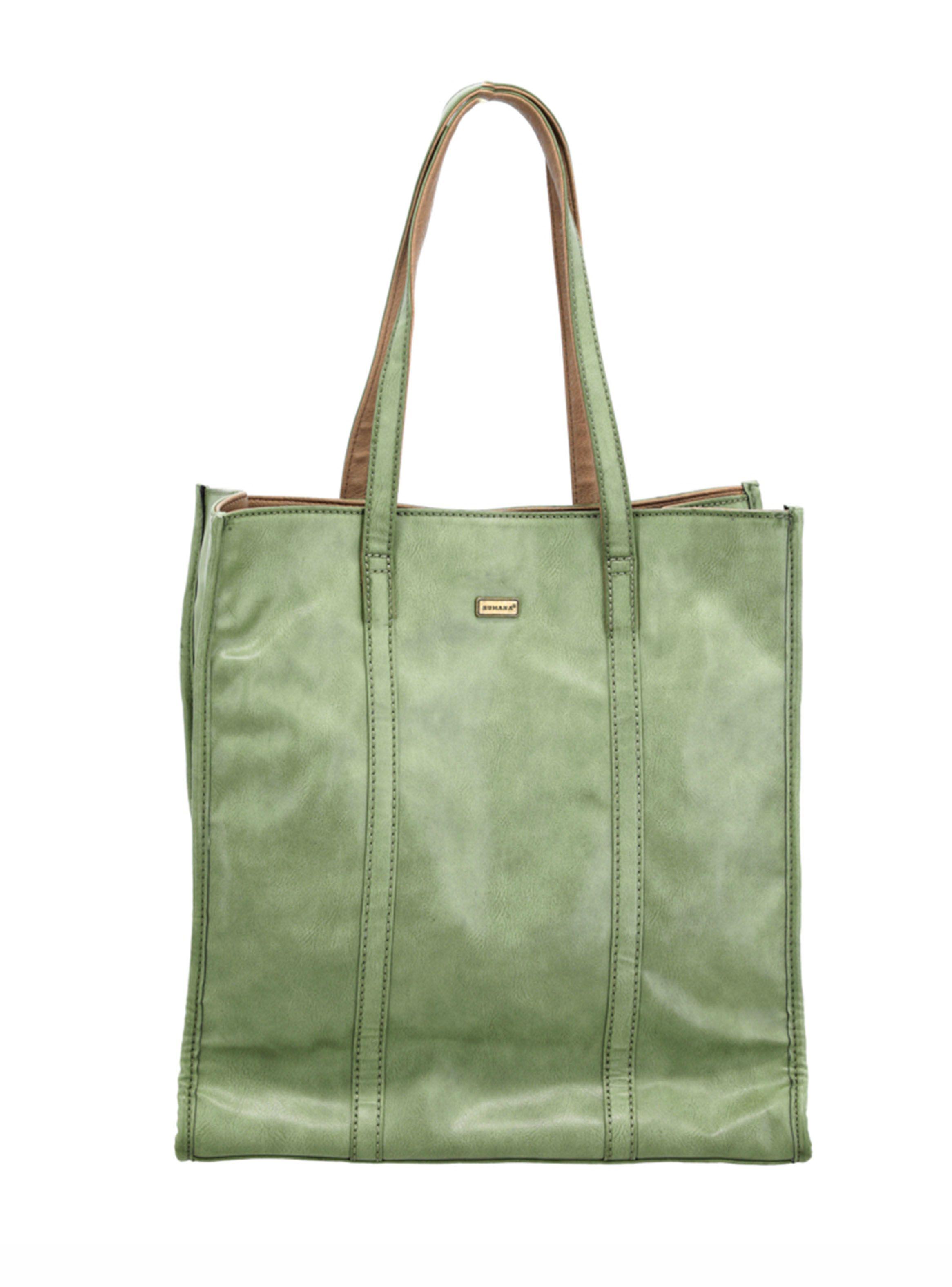 Cartera Tote Verde Humana-0