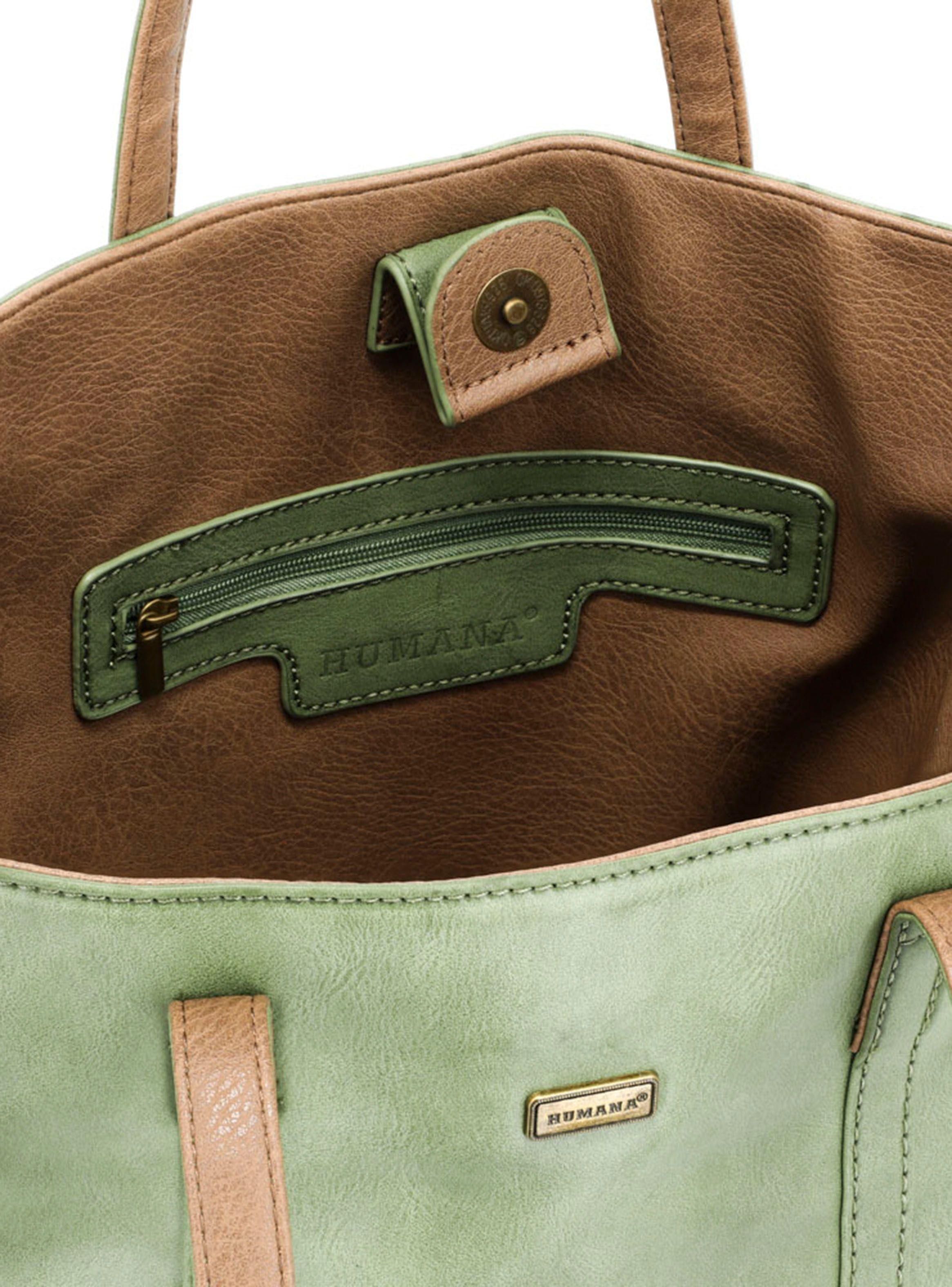 Cartera Tote Verde Humana-2