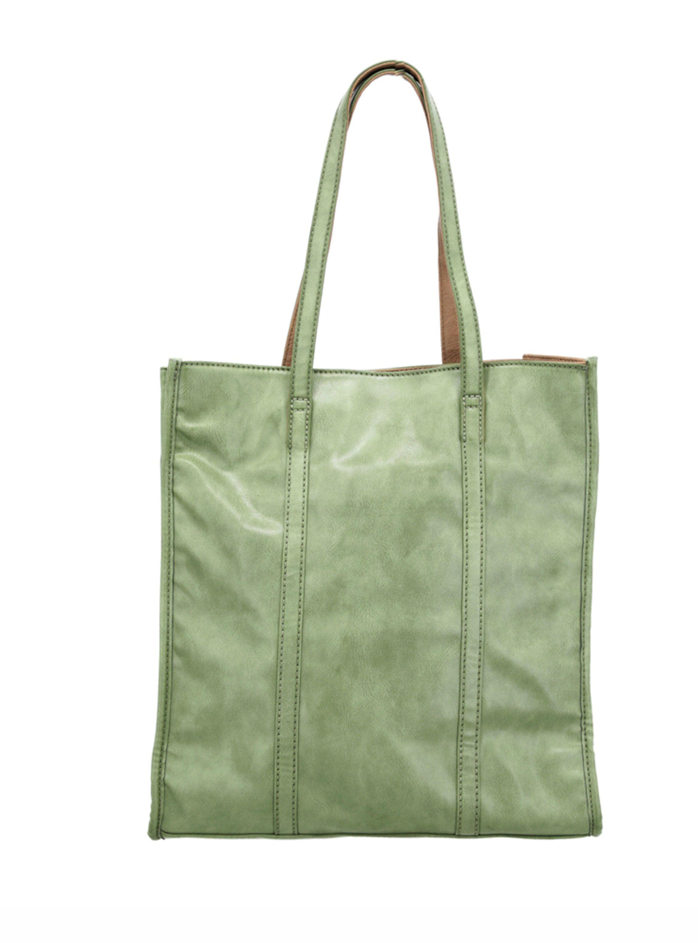 Cartera Tote Verde Humana-3