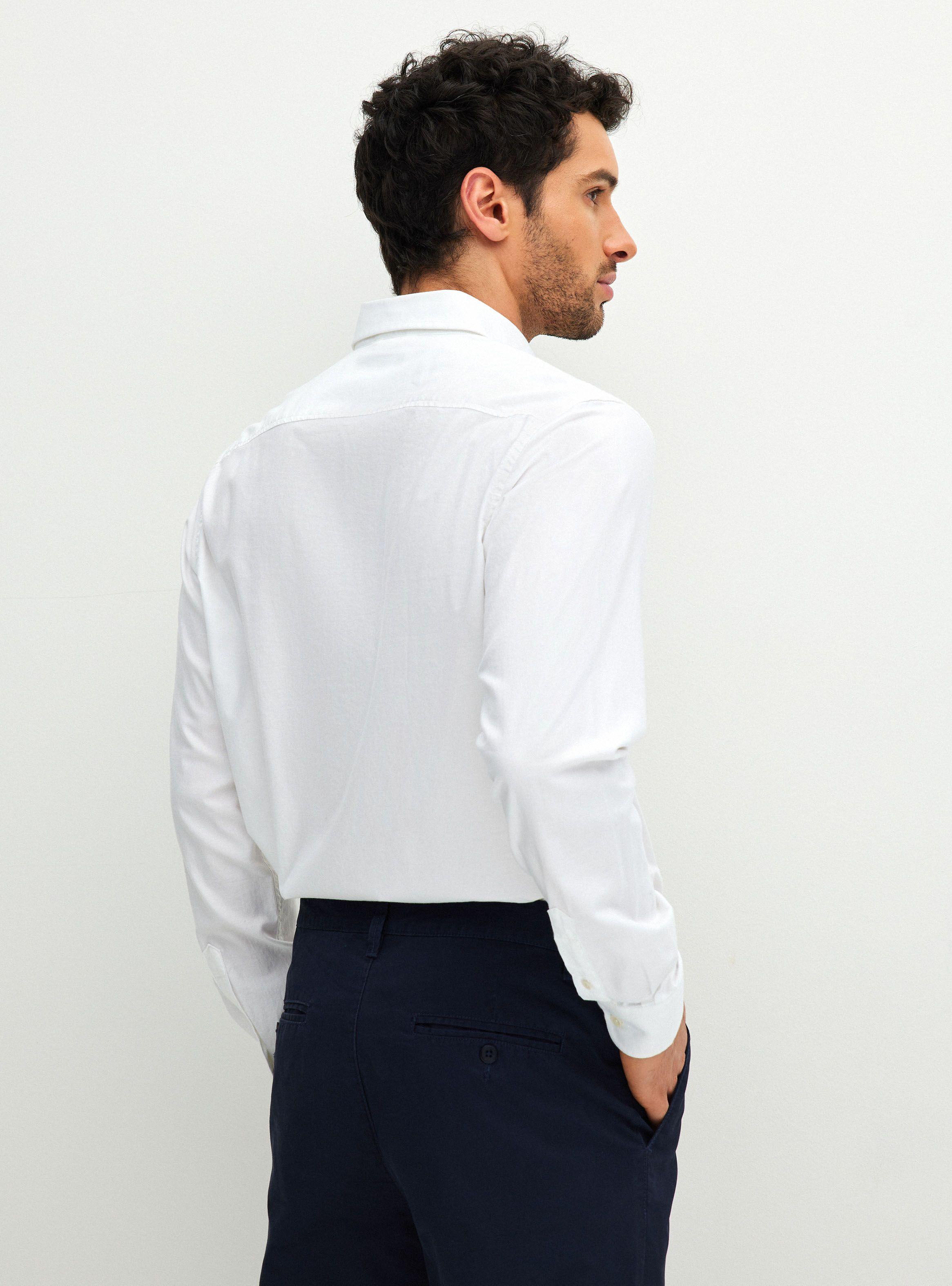 Camisa Solid Button-1