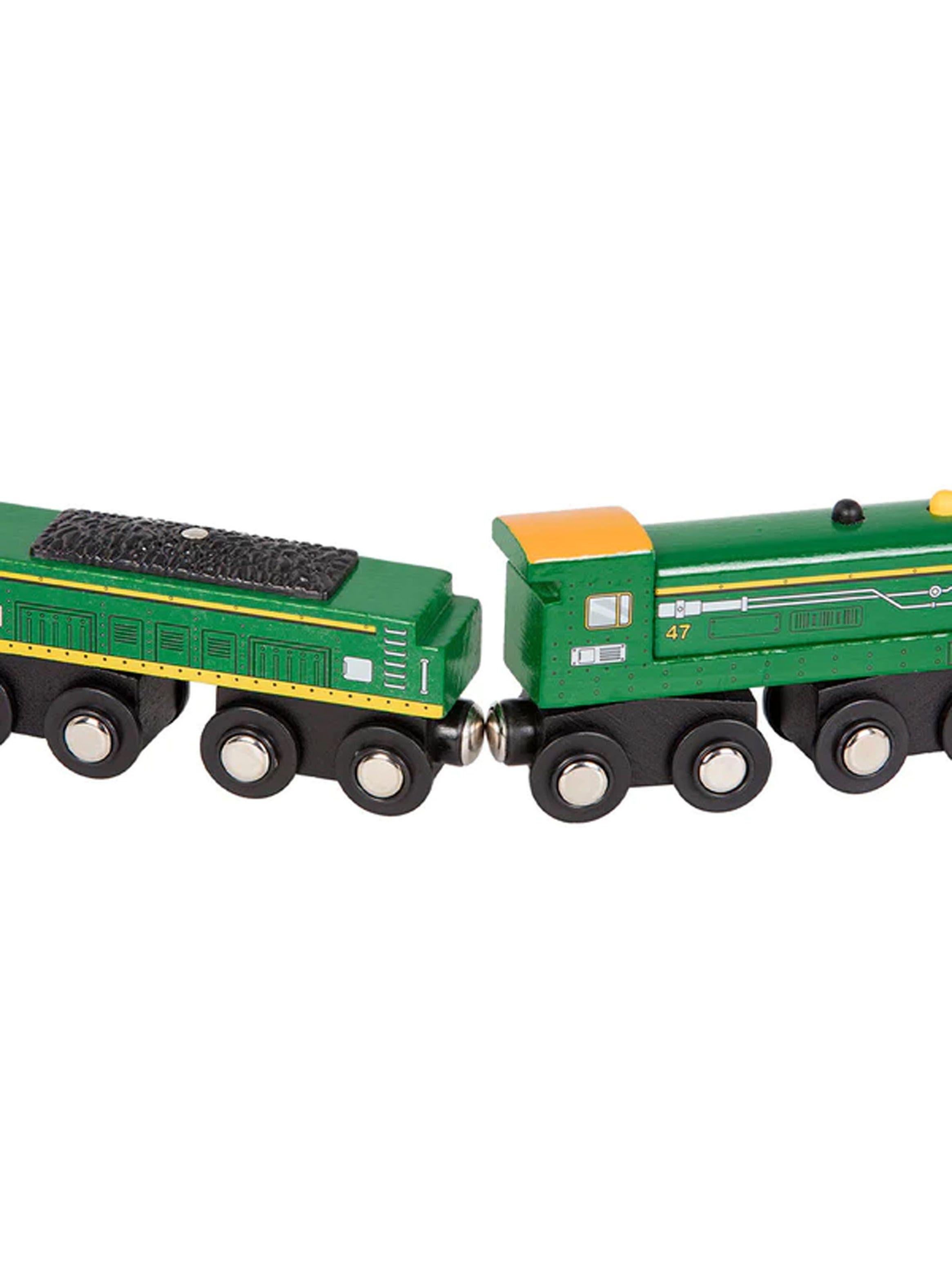 Battat Trenes y vagones de madera Caramba-3