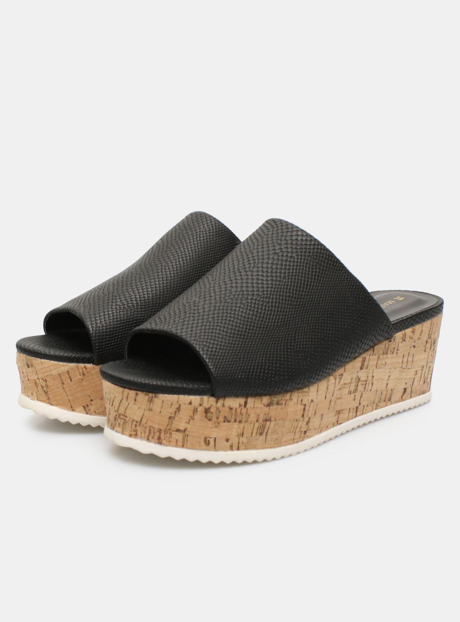 Sandalia  Plataforma Corcho Mujer-1