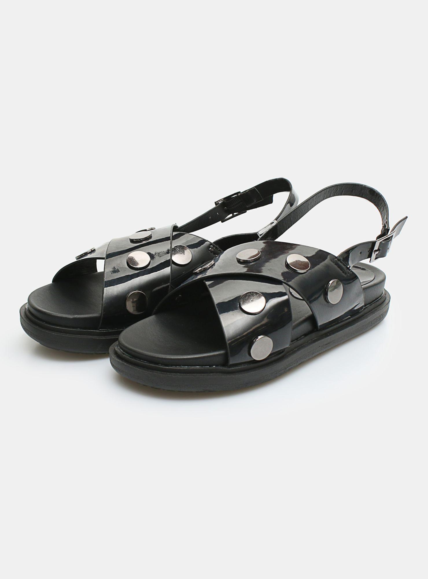 Sandalia Opposite V19-231 Espejado Casual-1