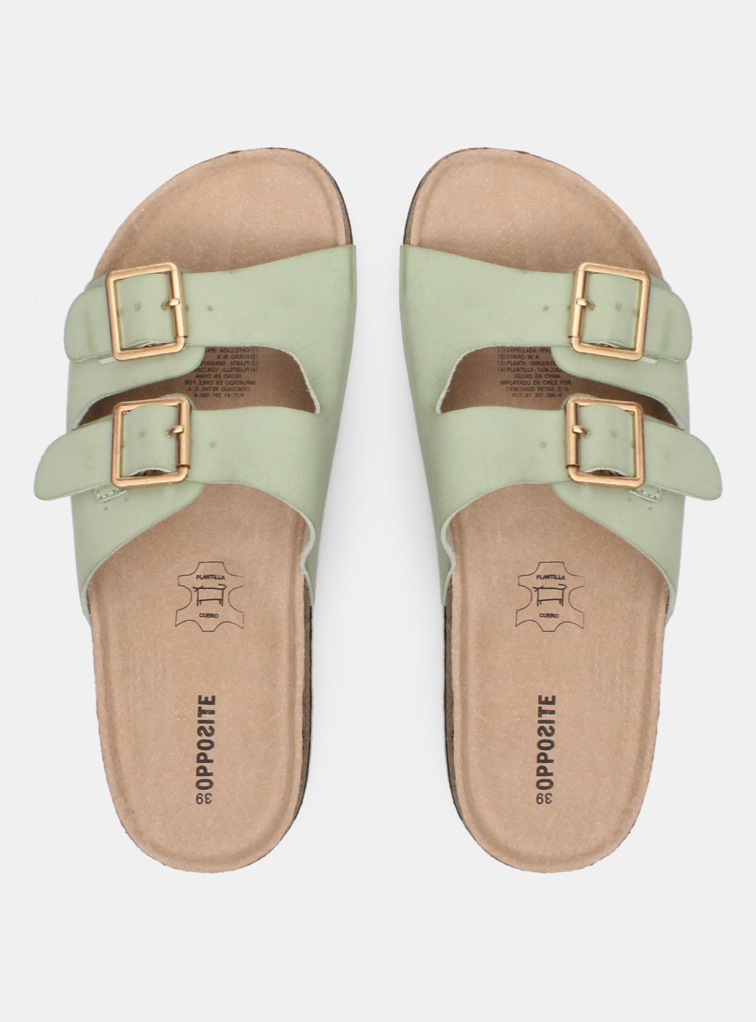 Sandalia Opposite Doble Hebilla-3