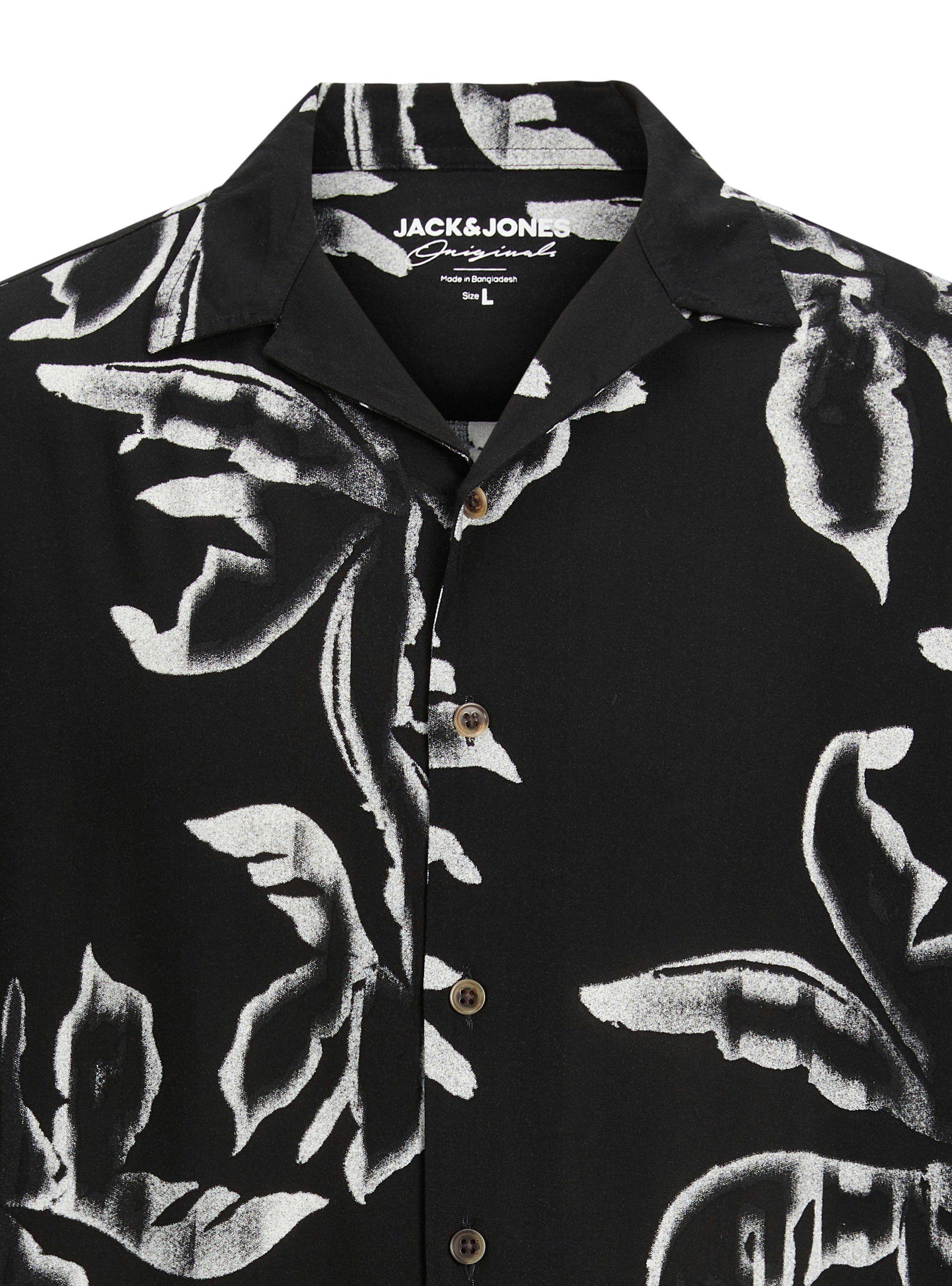 Camisa Cuello V Estampada-1
