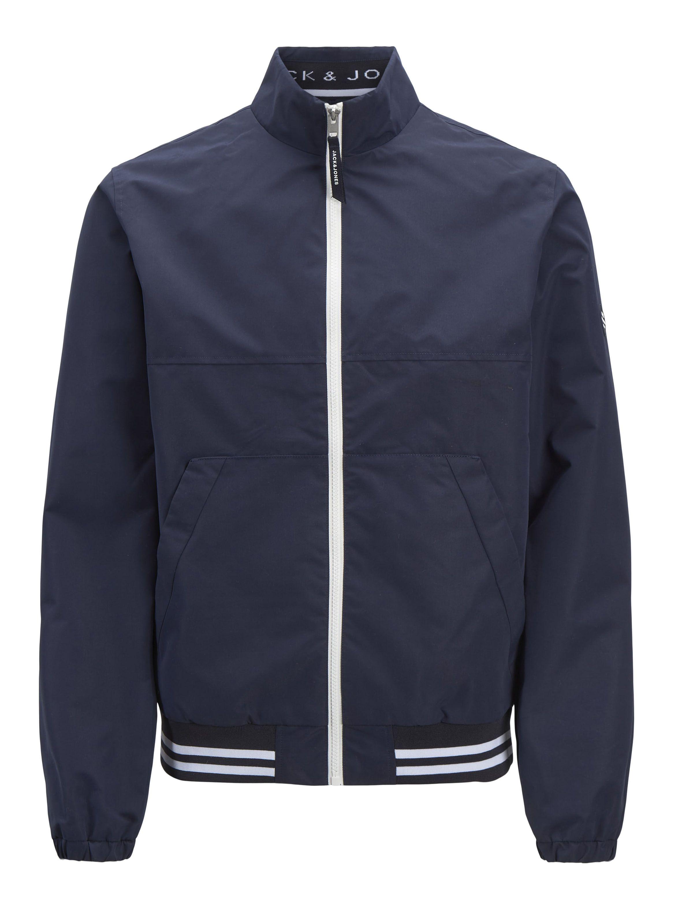Chaqueta Bomber Clásica Lisa Regular-4