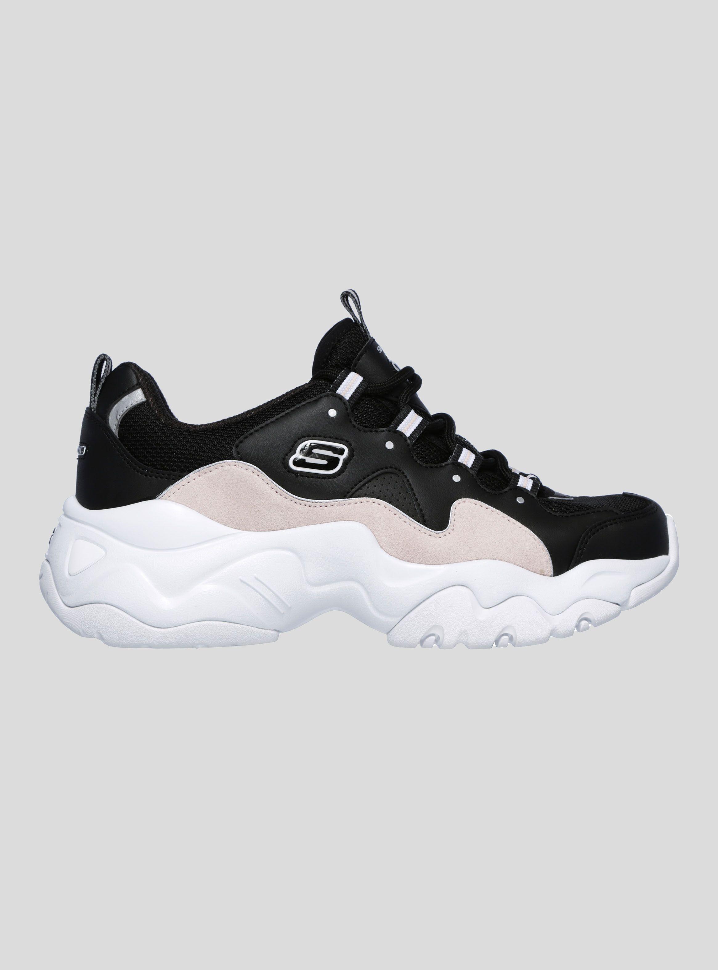 Zapatilla Skechers 12955-BKPK Urbana Mujer-0
