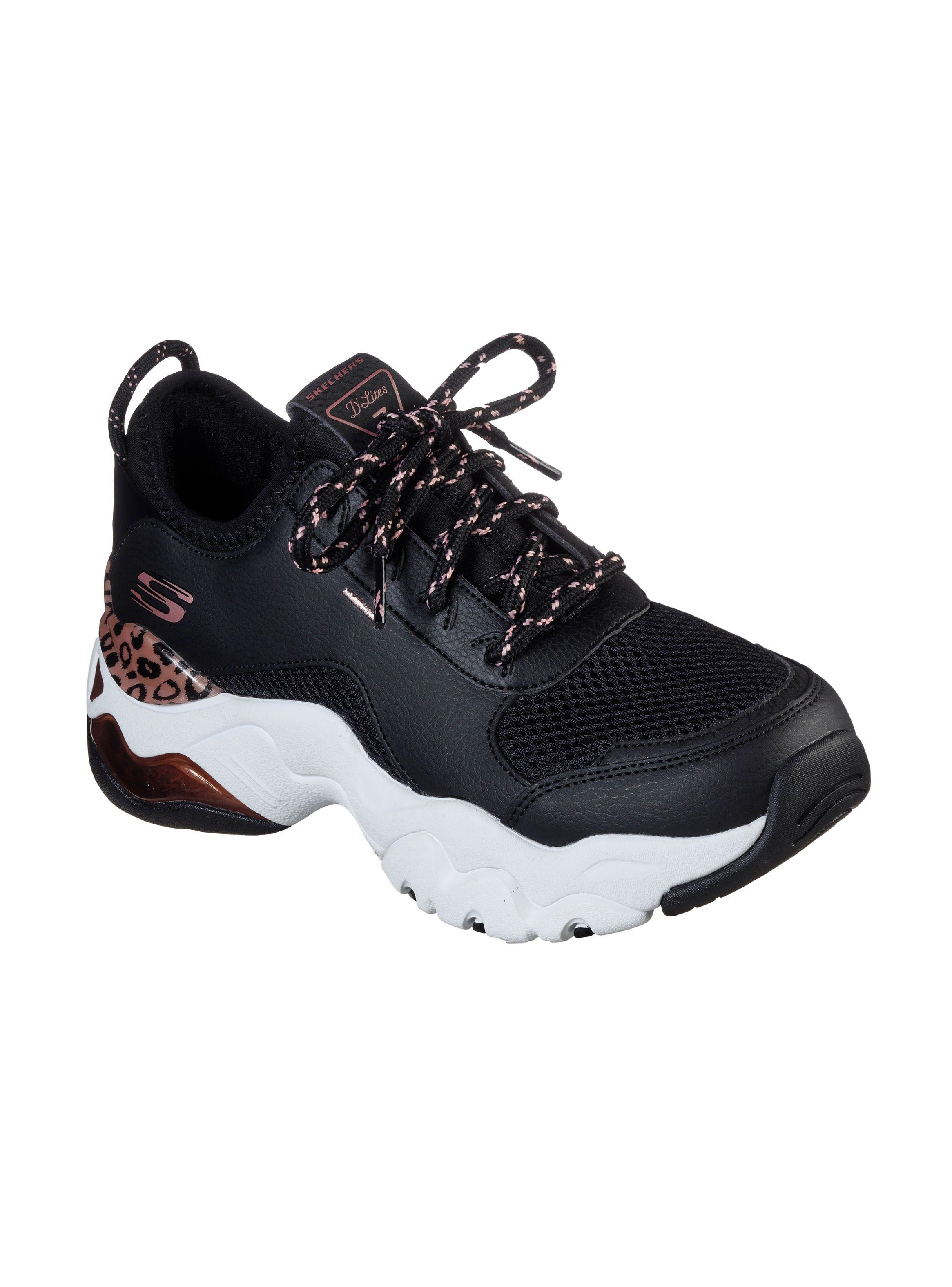 Zapatilla Skechers 149087-BKRG Urbana Mujer-1