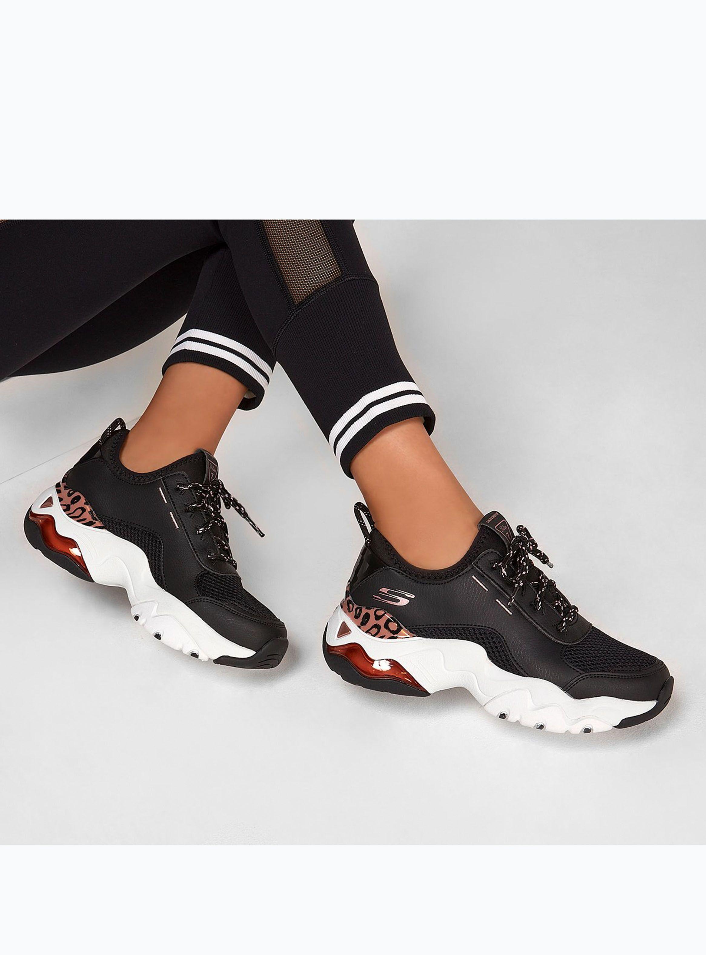 Zapatilla Skechers 149087-BKRG Urbana Mujer-3
