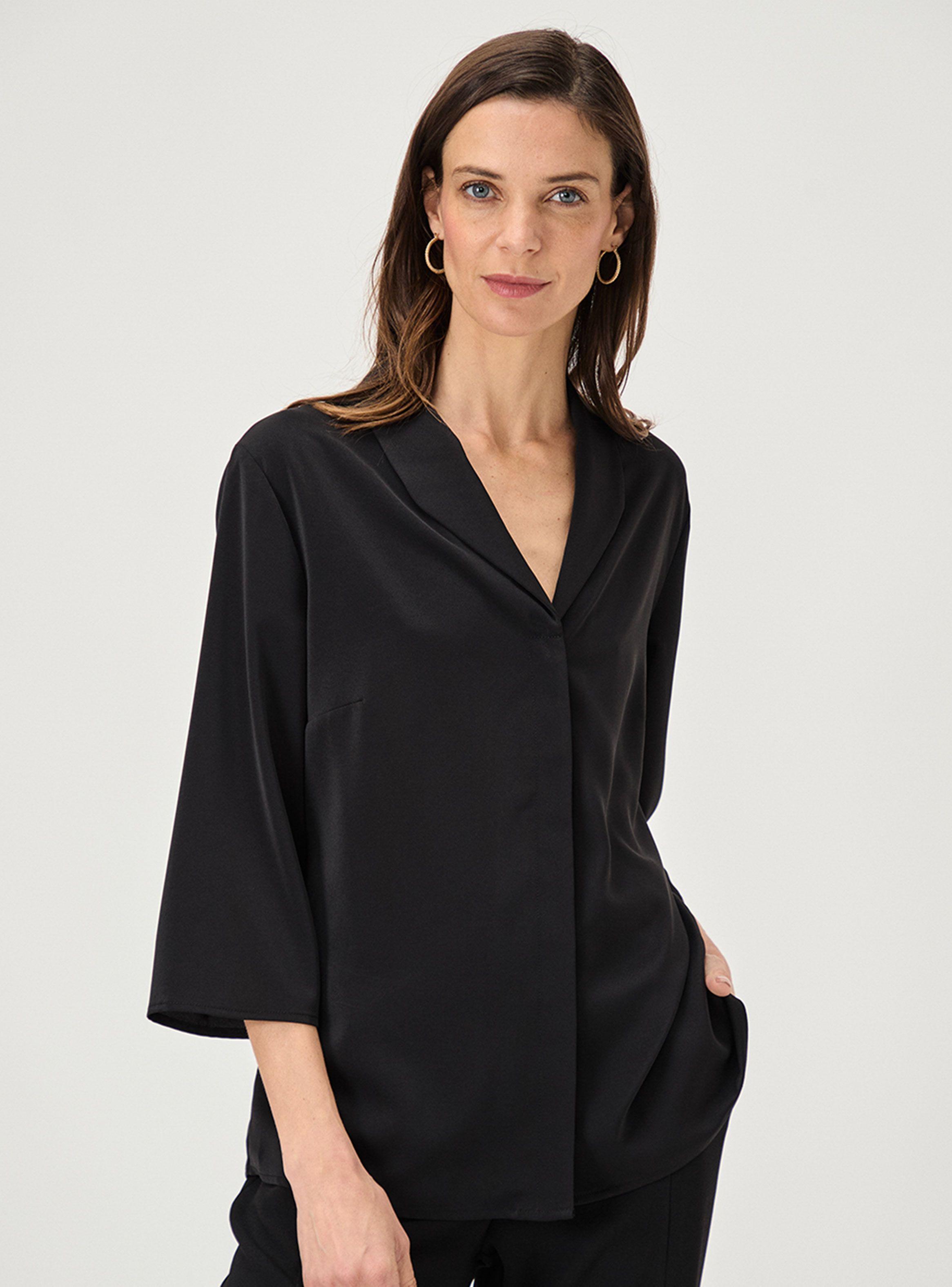 Blusa Cuello Doblado-0