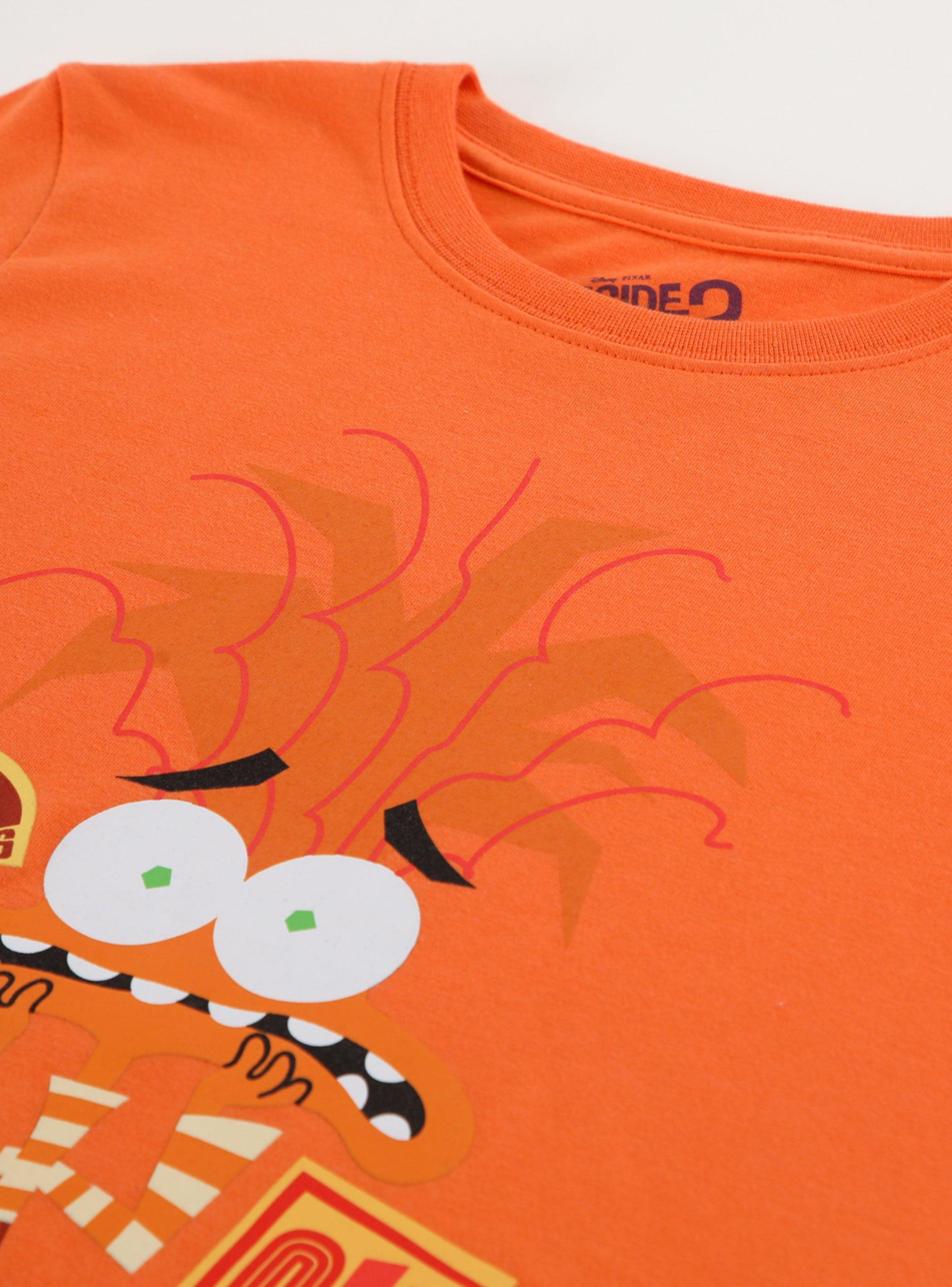 Polera Manga Corta Unisex Infantil Angustia Inside Out-2