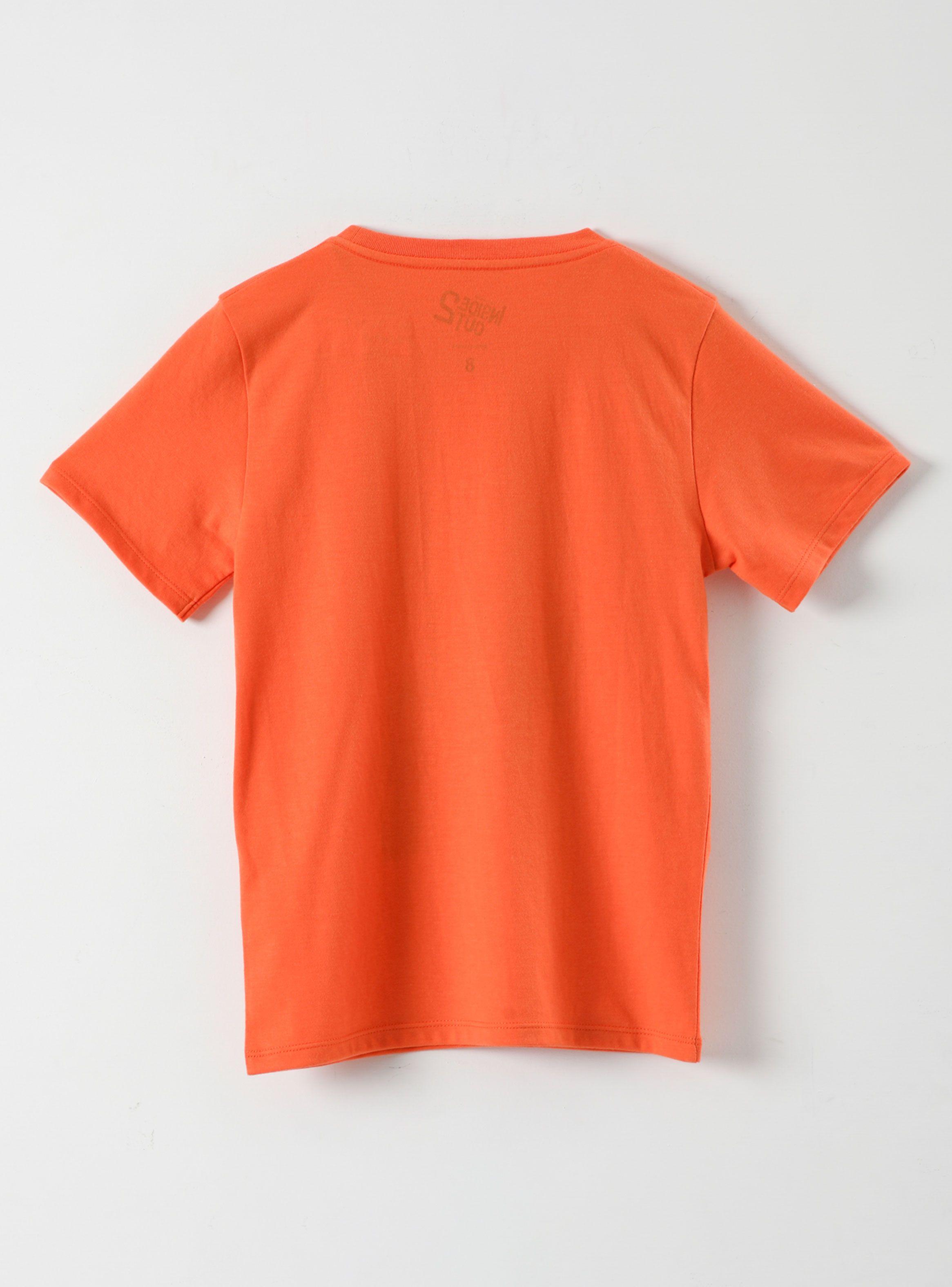 Polera Manga Corta Unisex Infantil Angustia Inside Out-1