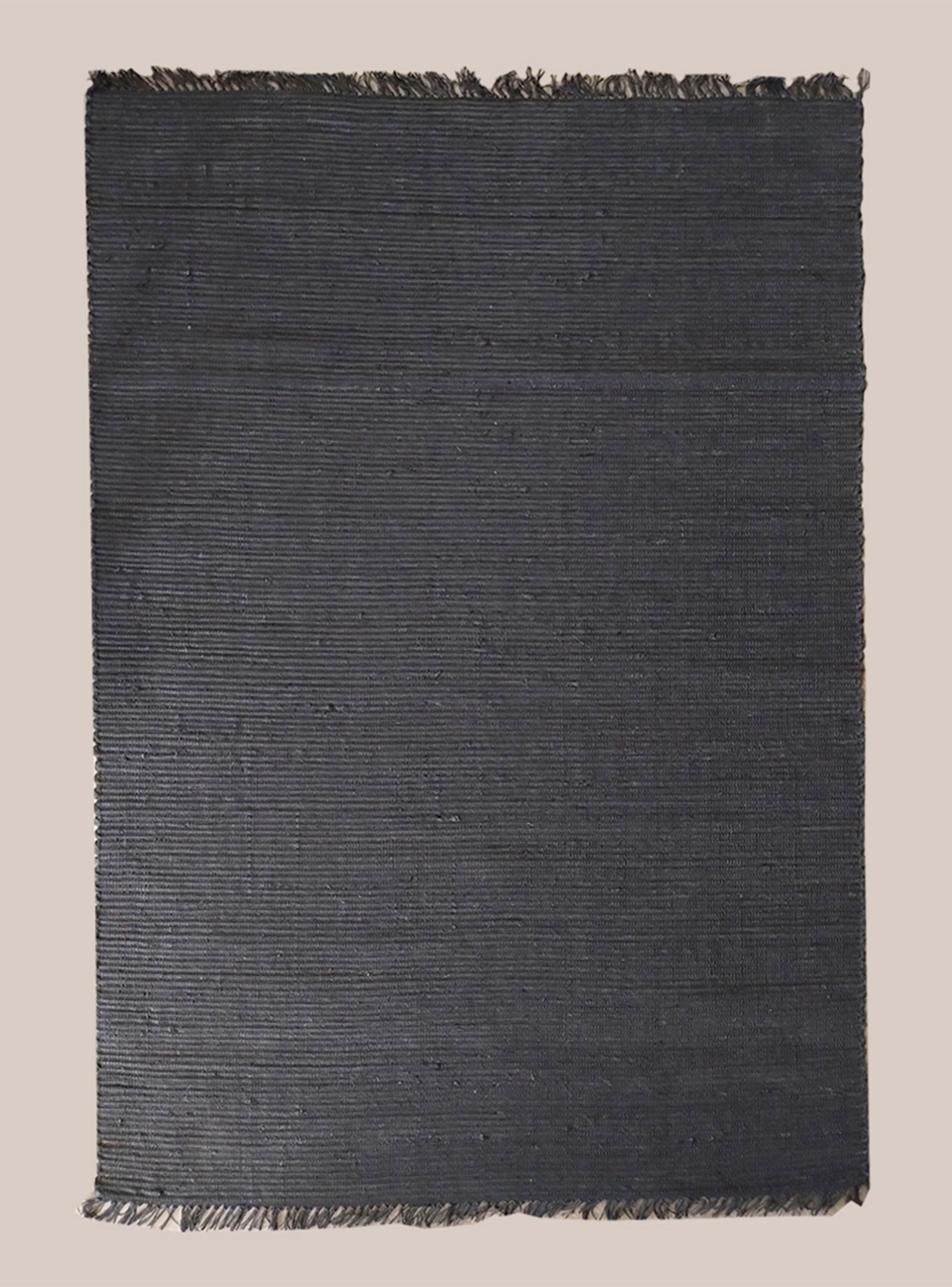 Bajada de Cama Bombay 60x90 cm Negro-0