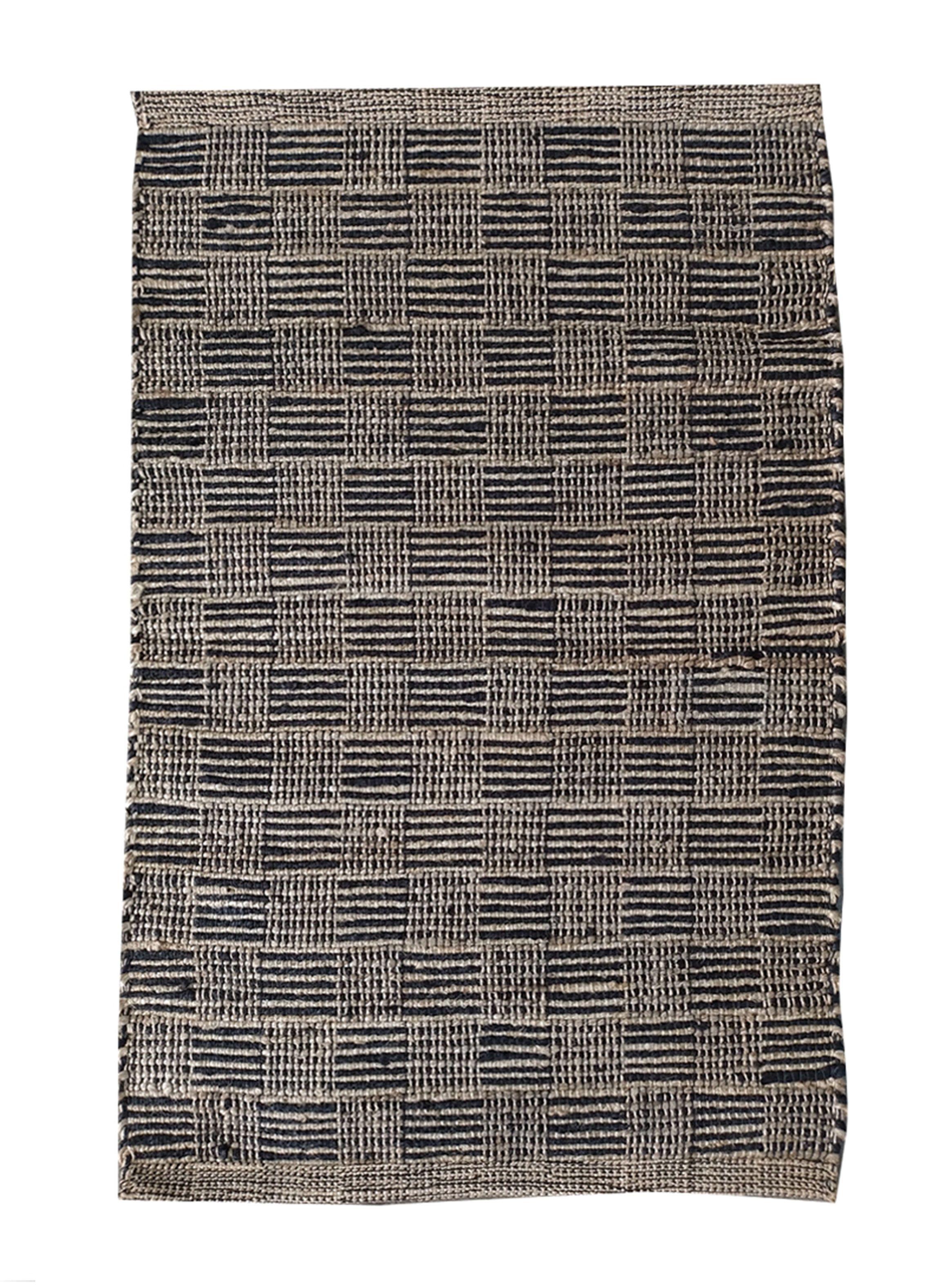 Bajada de Cama Tibet 60x90 cm Negro-0