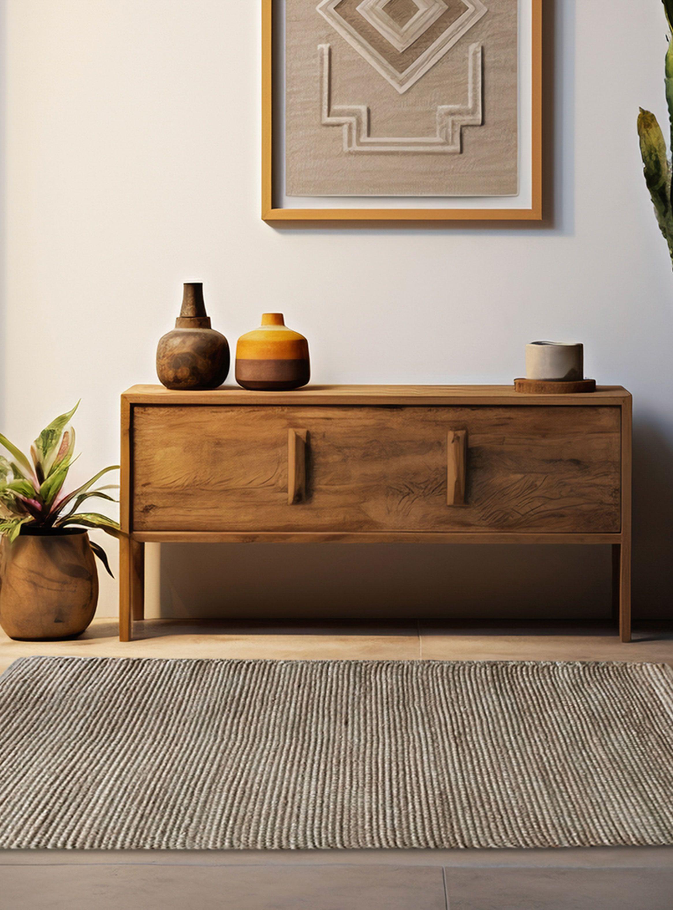 Alfombra Yute Sahara 240x340 cm Natural-2