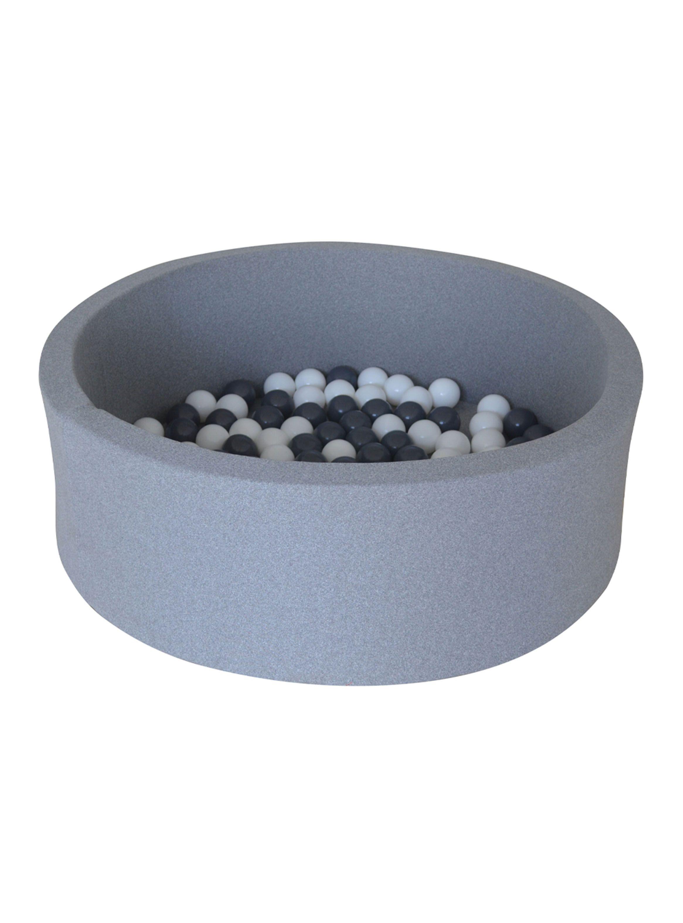 Piscina de Pelotas Soft Gris-0