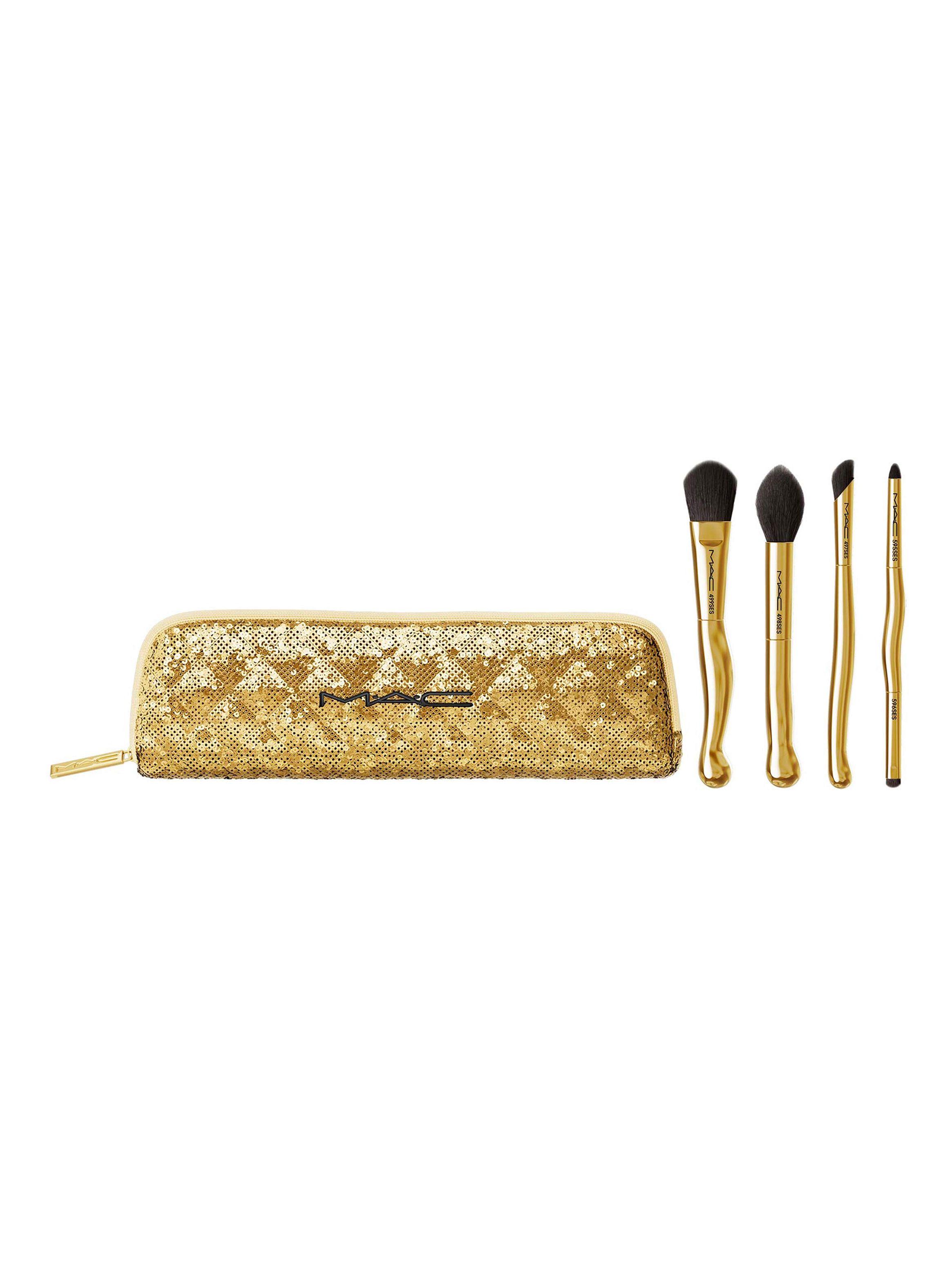 Set de Maquillaje MAC Golden Touch Mini Brush Kit-0