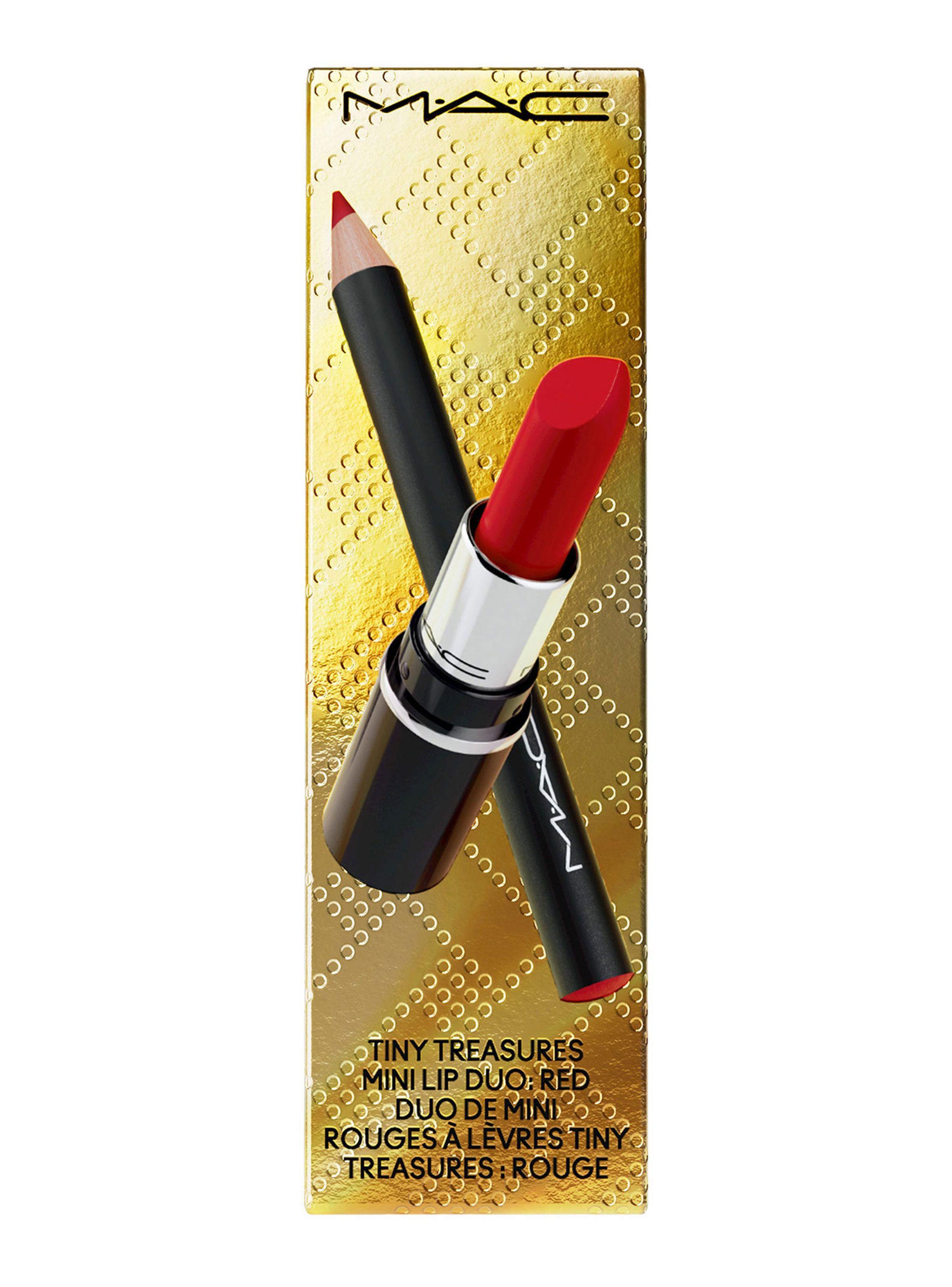 Set de Maquillaje Tiny Treasures Mini Lip Duo Red - Lip Pencil 1.45g + Lustreglass Mini Lipstick 1.7g-4