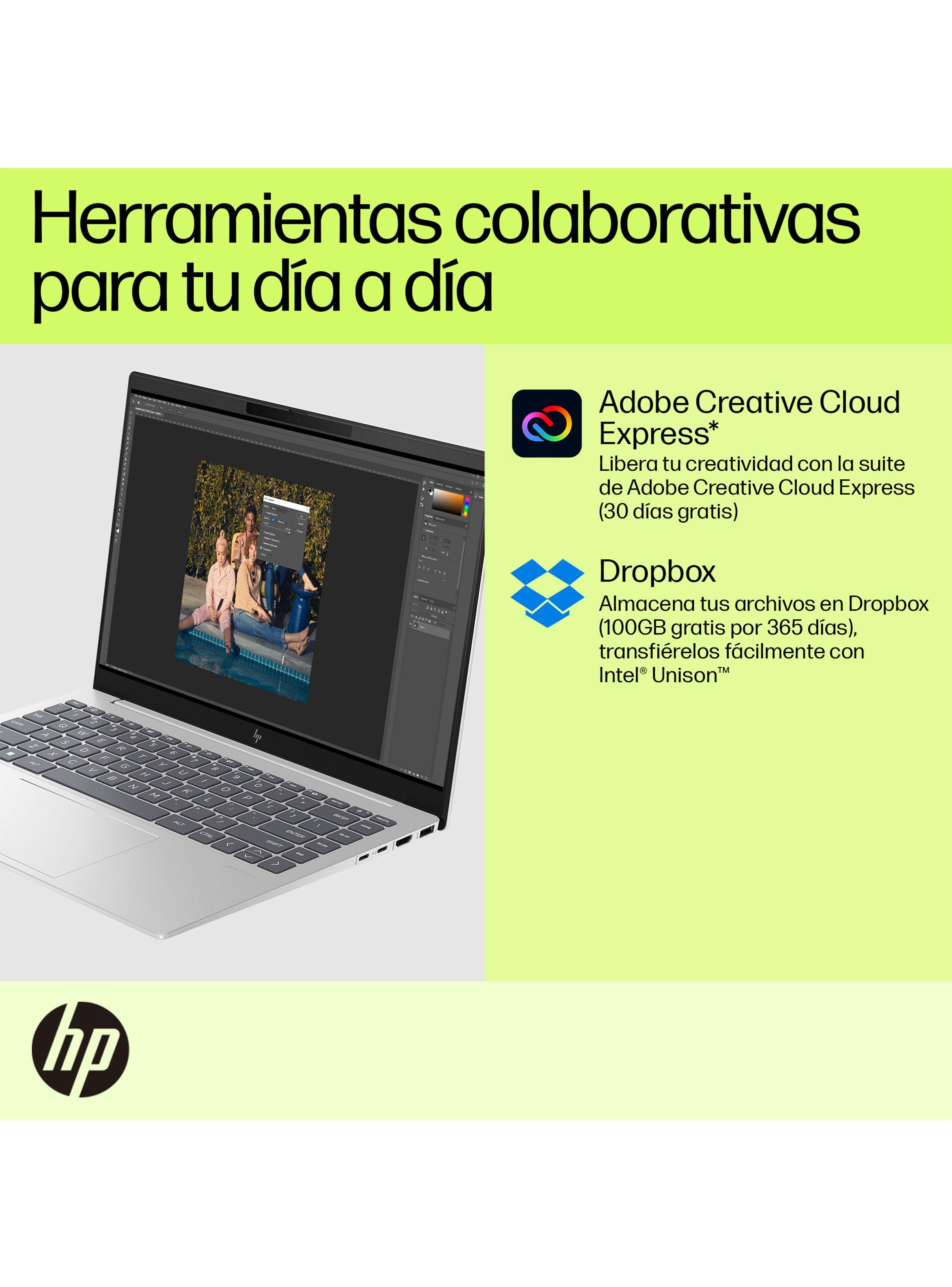 Notebook HP Pavilion Plus 14-ew1000la Intel Core Ultra 5 Iris Xe Graphics 16GB RAM 512GB SSD 14" 2.8K Windows 11 Home-8