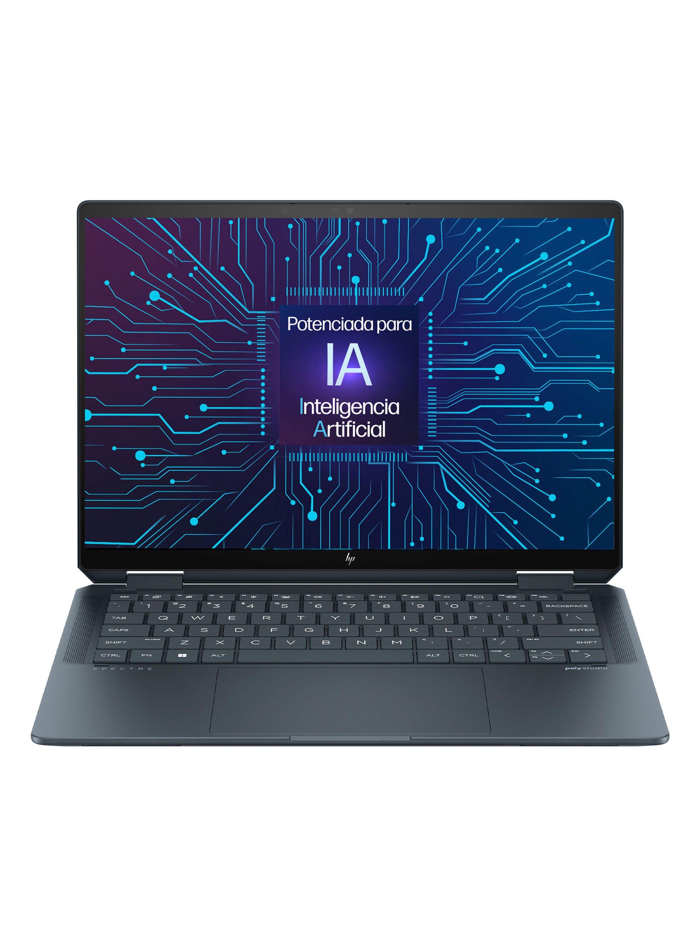 Notebook 2 en 1 HP Spectre x360 14-eu0000la Intel Core Ultra 7 32GB RAM  1 TB SSD 14" Táctil OLED 2.8K Windows 11 Home-0
