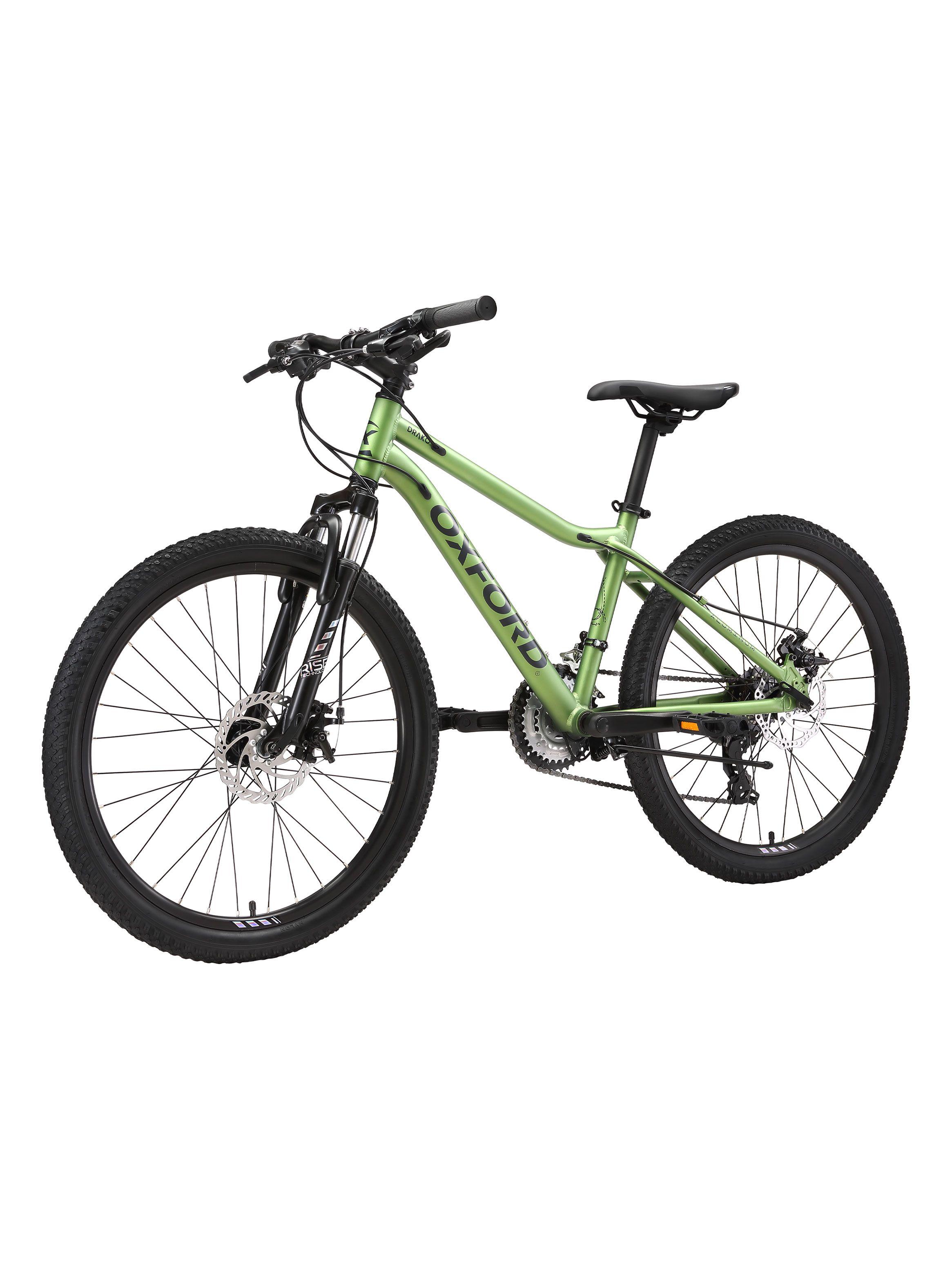 Bicicleta Infantil Drako Suspensión Aro 24' Verde Niño-2