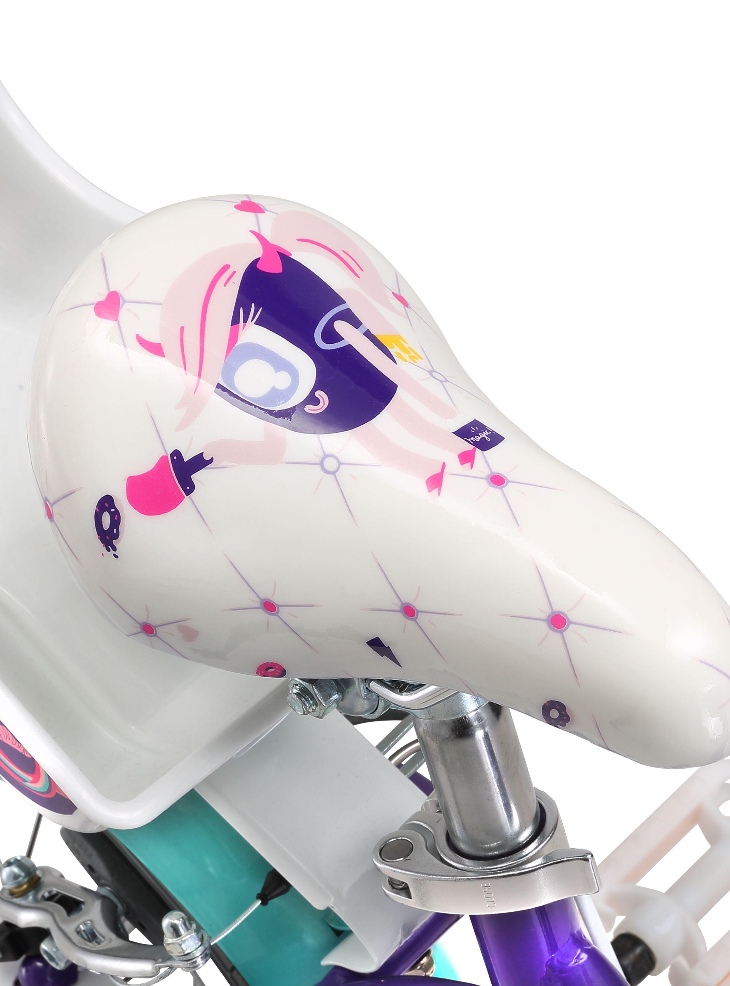 Bicicleta Infantil Beauty Aro 12" Niña-2